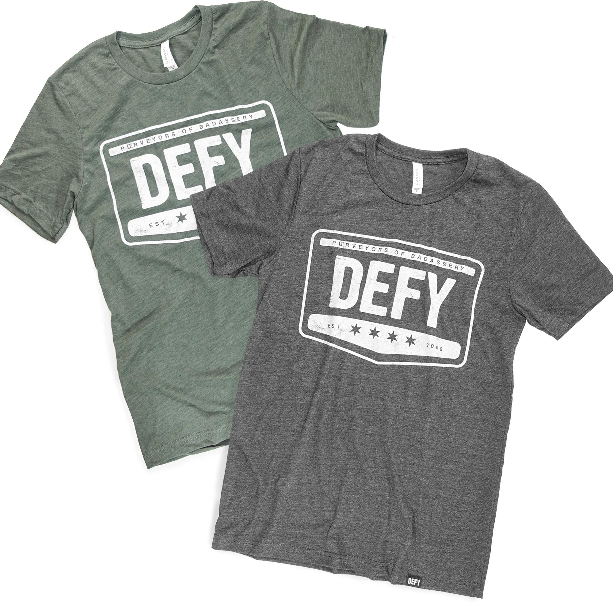 Badassery Tee / Military Green Heather | Low Stock - Image 5