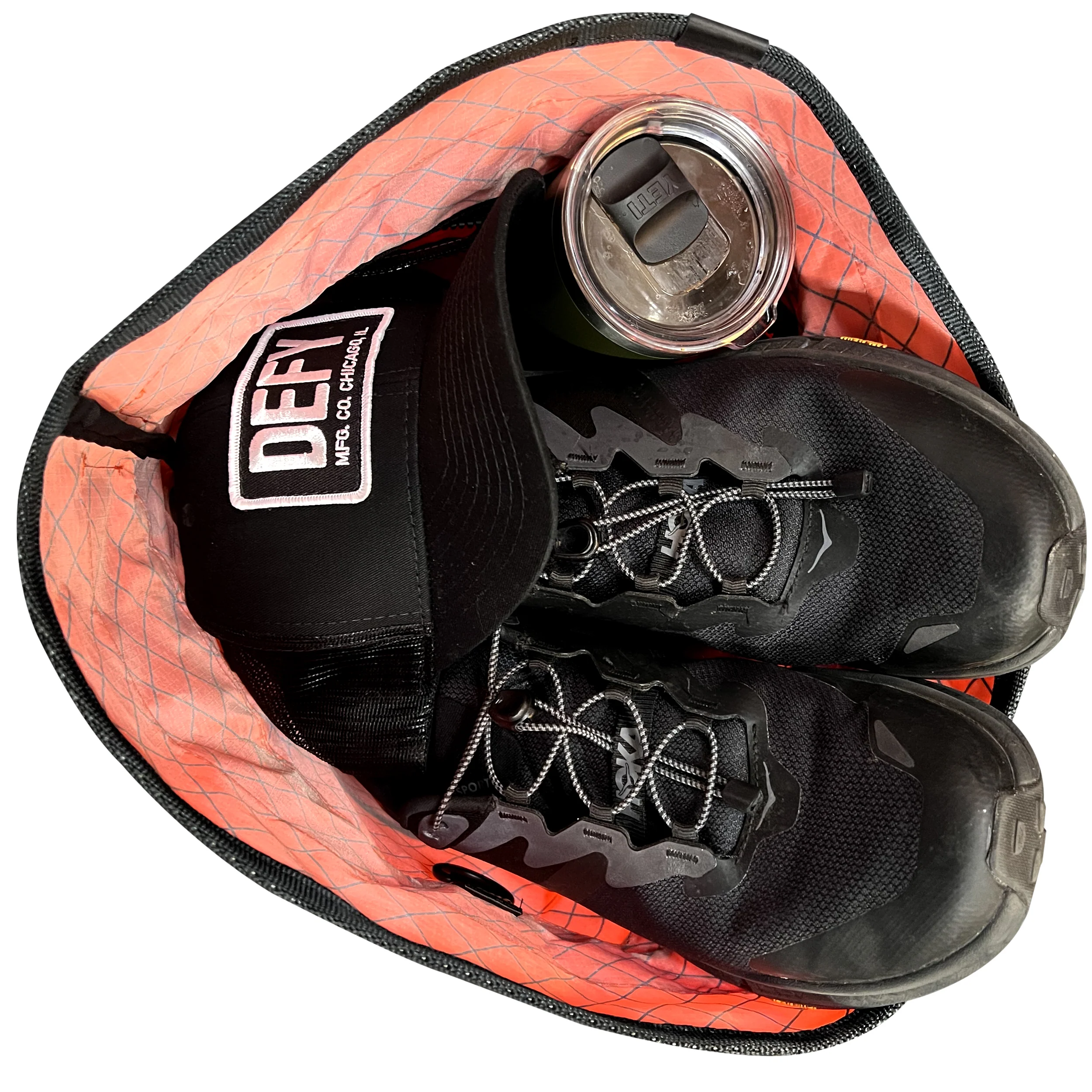 Bucket Bag / 'Fire Edition' ECOPAK™ EPX Blaze Orange / Ships in 8-10 Weeks - Image 5