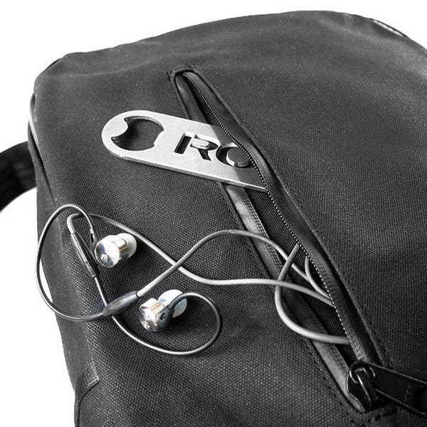 Bucktown Backpack / Black TexWax™ Canvas - Image 5
