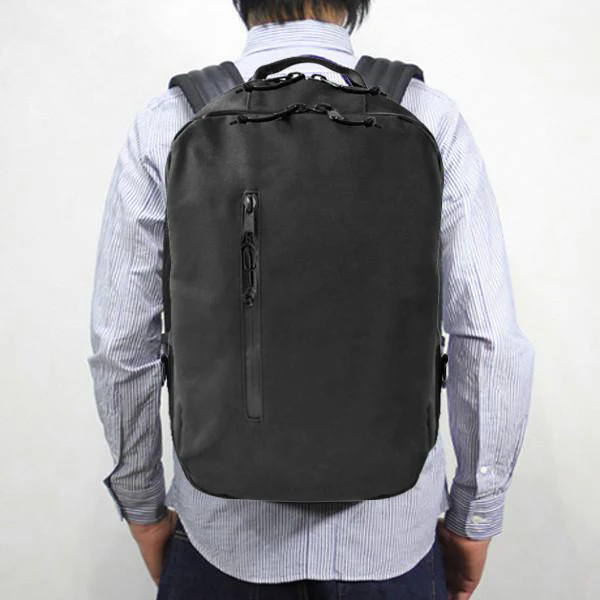 Bucktown Backpack / Black TexWax™ Canvas - Image 9