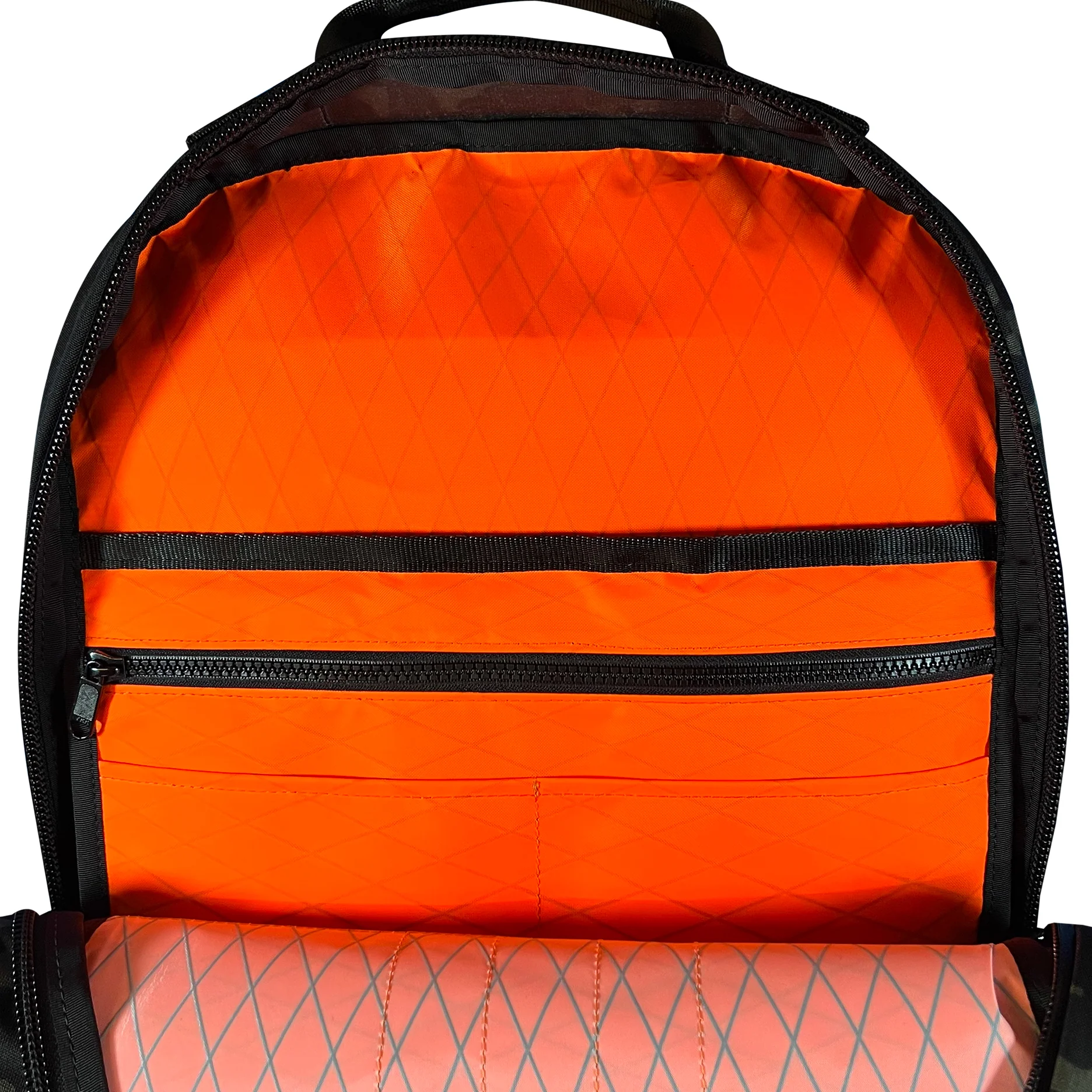 Bucktown Backpack 'Fire Edition' / Rogue Camo MultiCam Black™ CORDURA® / ECOPAK™ EPX Blaze Orange - Image 7
