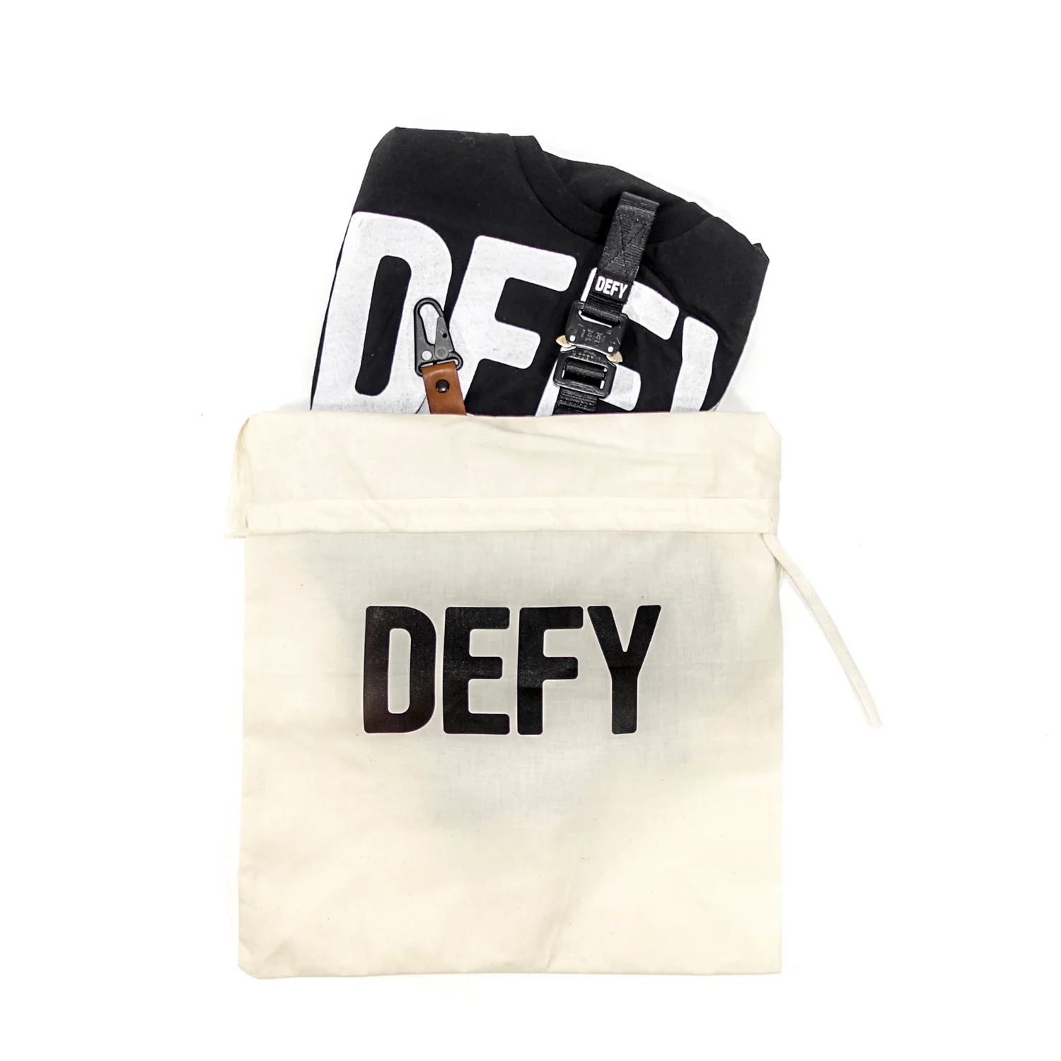 Cotton Travel Bag - Small / Shoes - Image 4