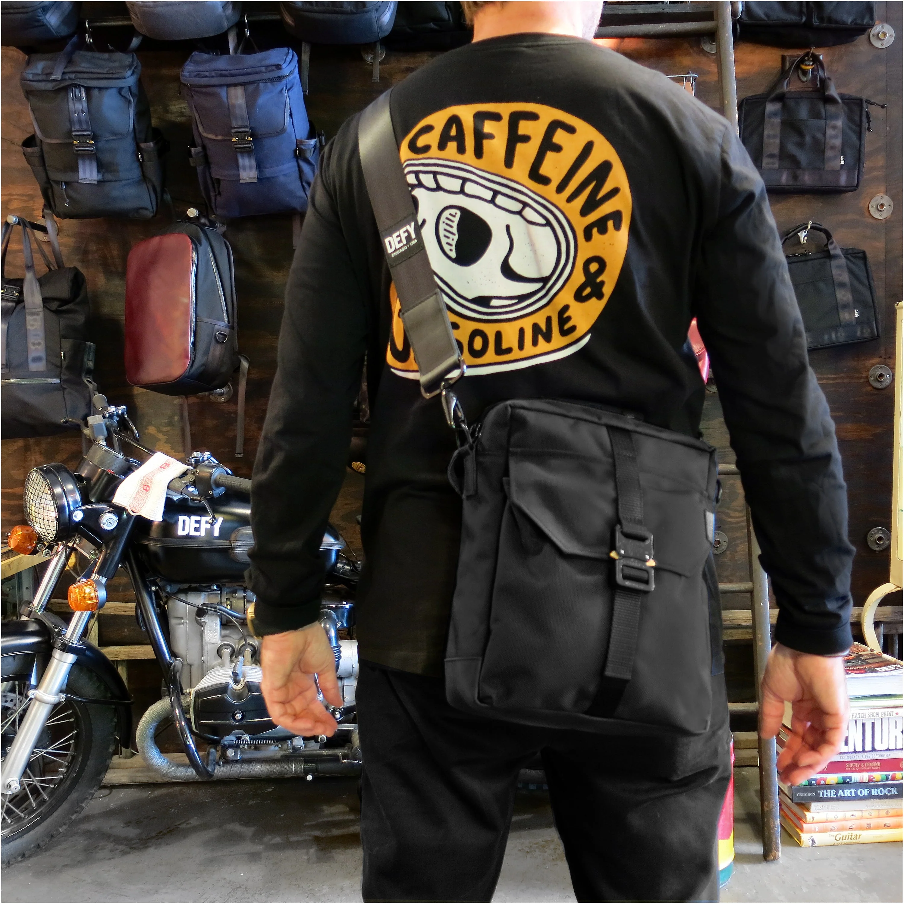 Defender DayTripper / Ballistic Nylon x 'Fire Edition' ECOPAK™ EPX Blaze Orange - Image 12