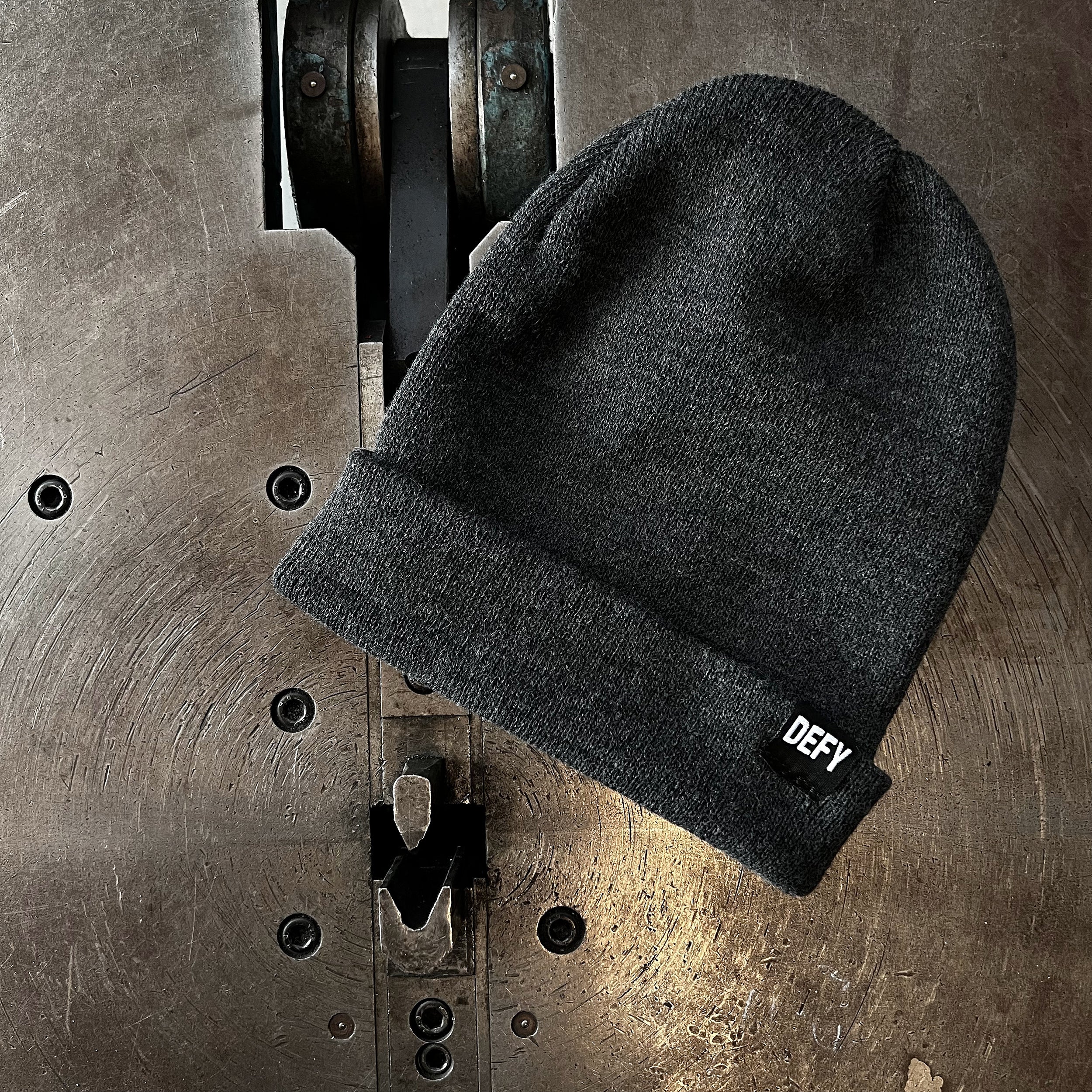 DEFY Grey Beanie - Image 3