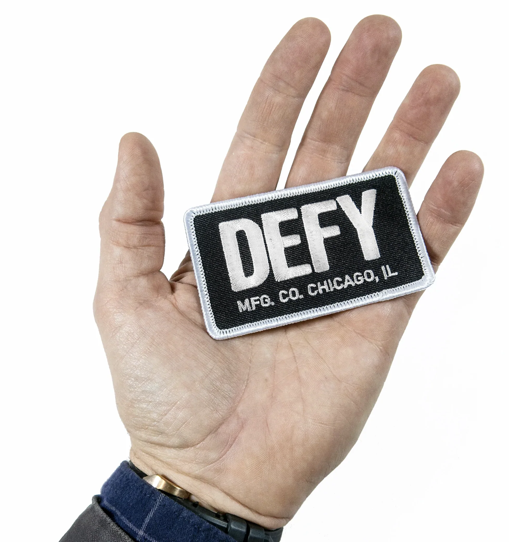 DEFY MFG. Co. Velcro Backed Patch - Image 3