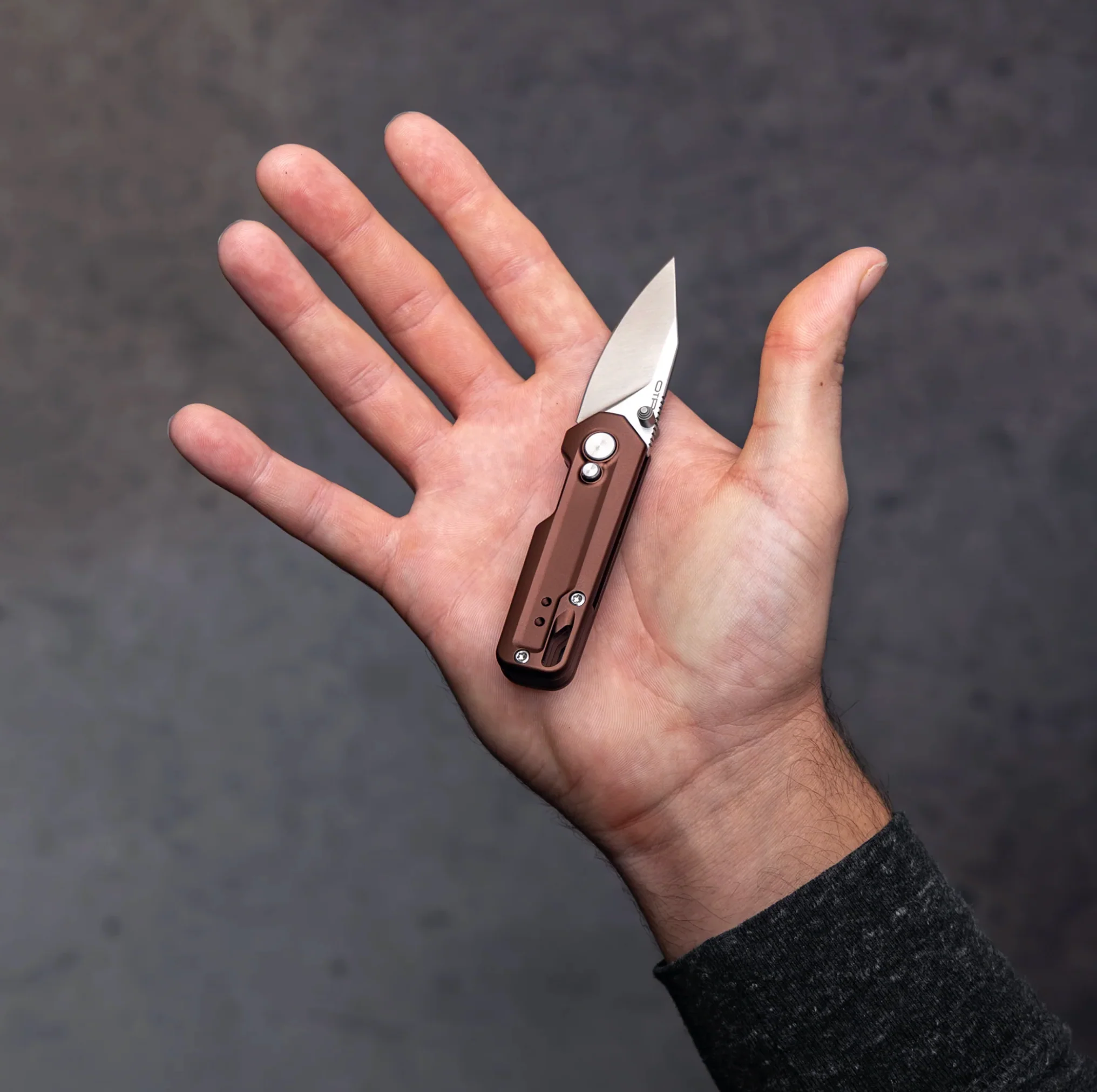 DEFY x OTR Espresso Bronze Mini Pocket Knife / Ships in 7-9 Days - Image 6