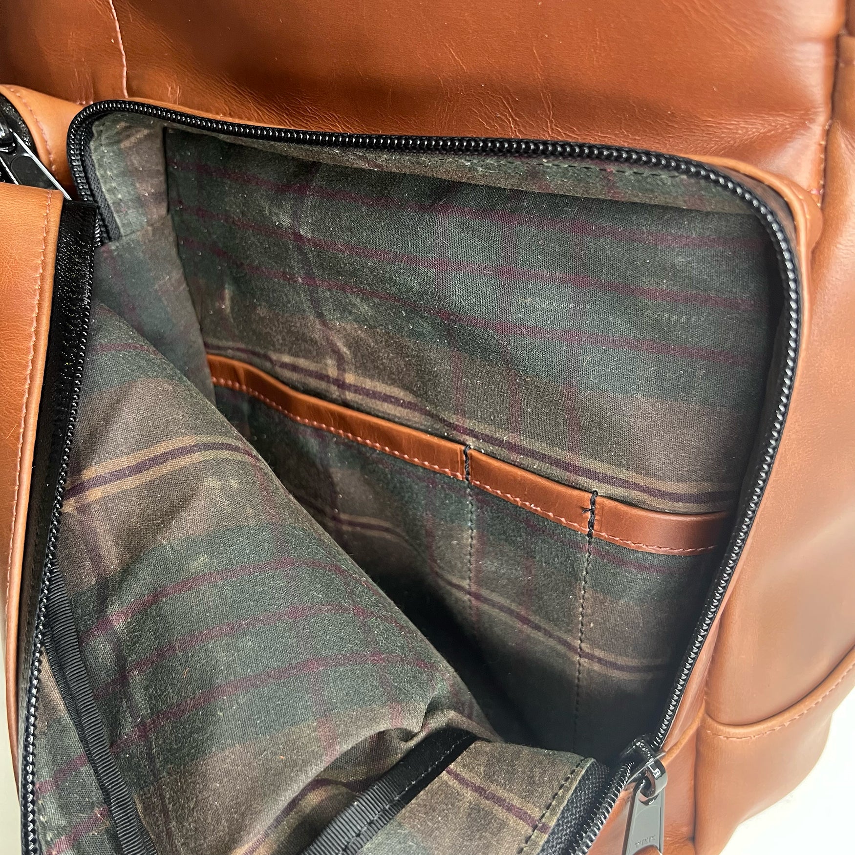 Epic 48 Hour Bundle / Horween Cavalier Whiskey Leather x TexWax™ Autumn Plaid Wax Canvas / Ships in 8-10 Weeks - Image 12
