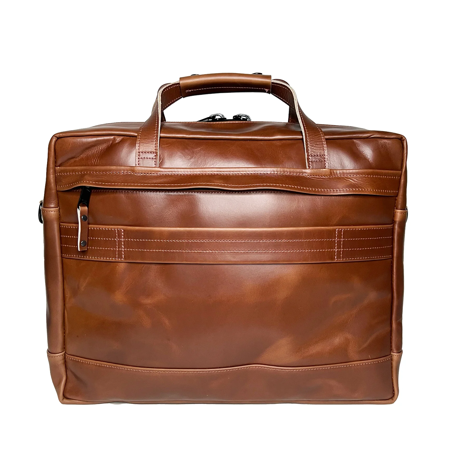 Epic 48 Hour Bundle / Horween Cavalier Whiskey Leather x TexWax™ Autumn Plaid Wax Canvas / Ships in 8-10 Weeks - Image 15