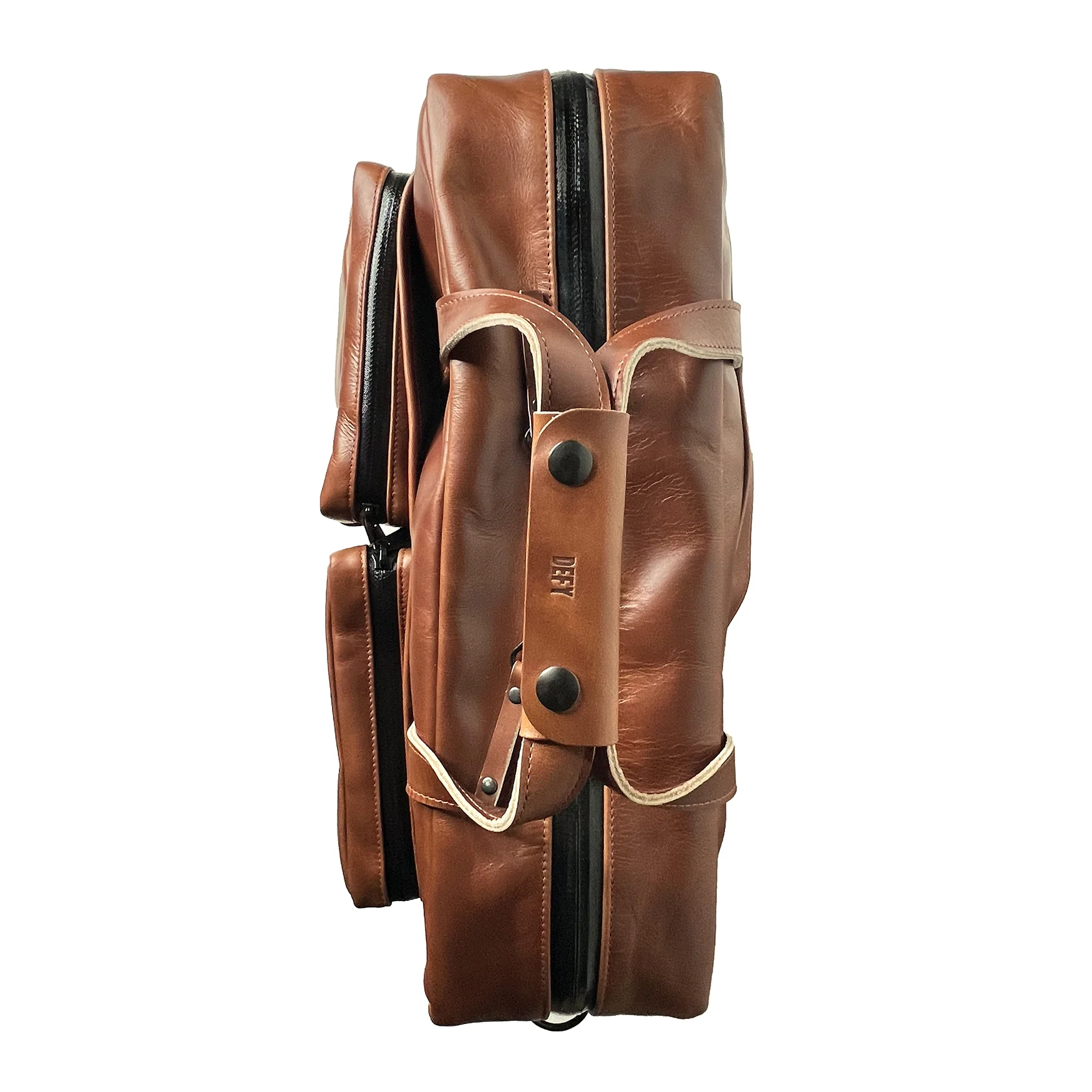 Epic 48 Hour Bundle / Horween Cavalier Whiskey Leather x TexWax™ Autumn Plaid Wax Canvas / Ships in 8-10 Weeks - Image 5