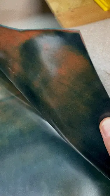 GP - Mr Gripper / Horween Marbled (Greens, Browns, Blues) Shell Cordovan Mr Gripper / Last 1 - Image 4