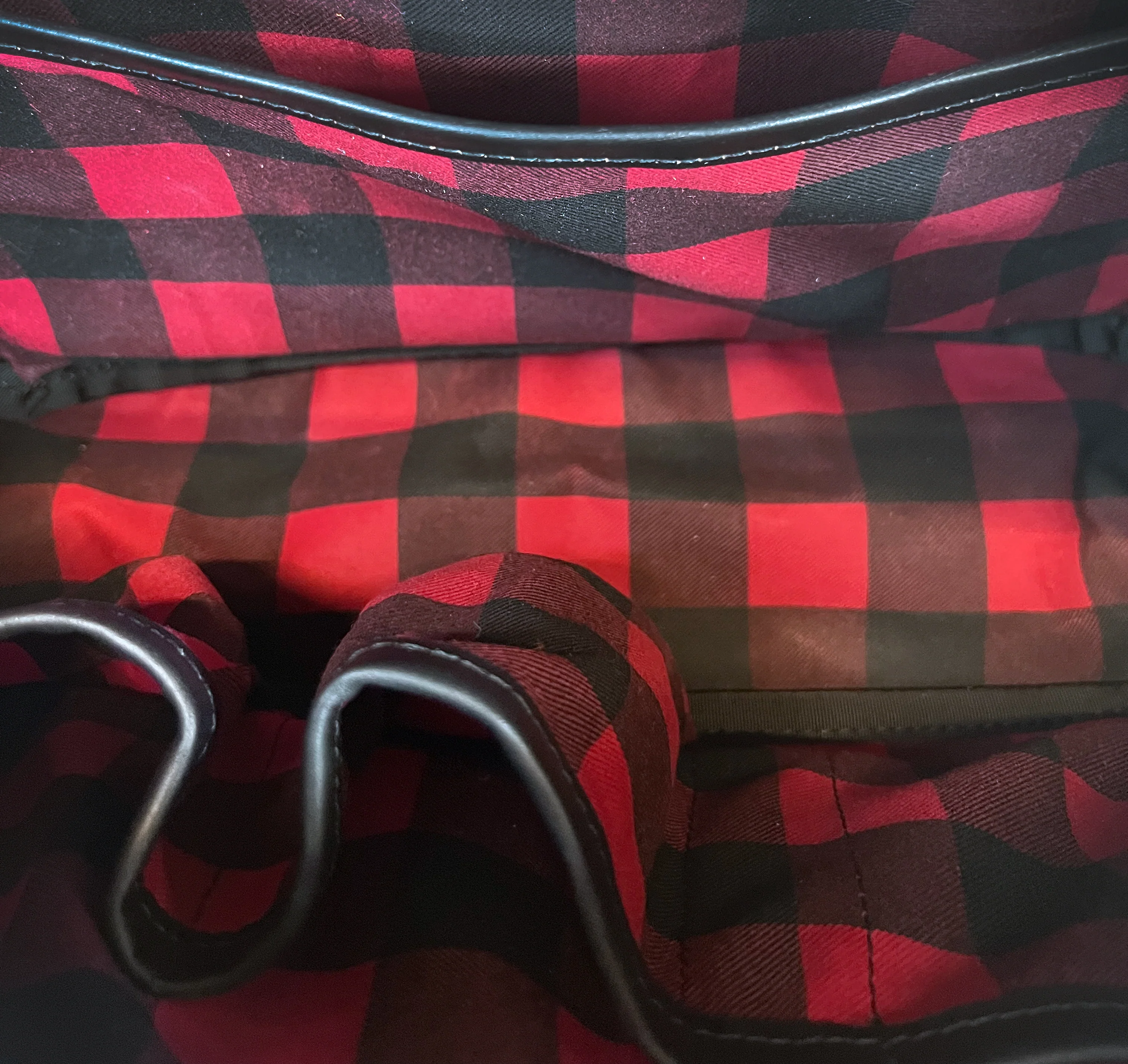 Insidious Jr. Sling / Horween Essex Rookery Leather x TexWax™ Buffalo Plaid Wax Canvas Bundle / Ships in 6-10 Weeks - Image 5