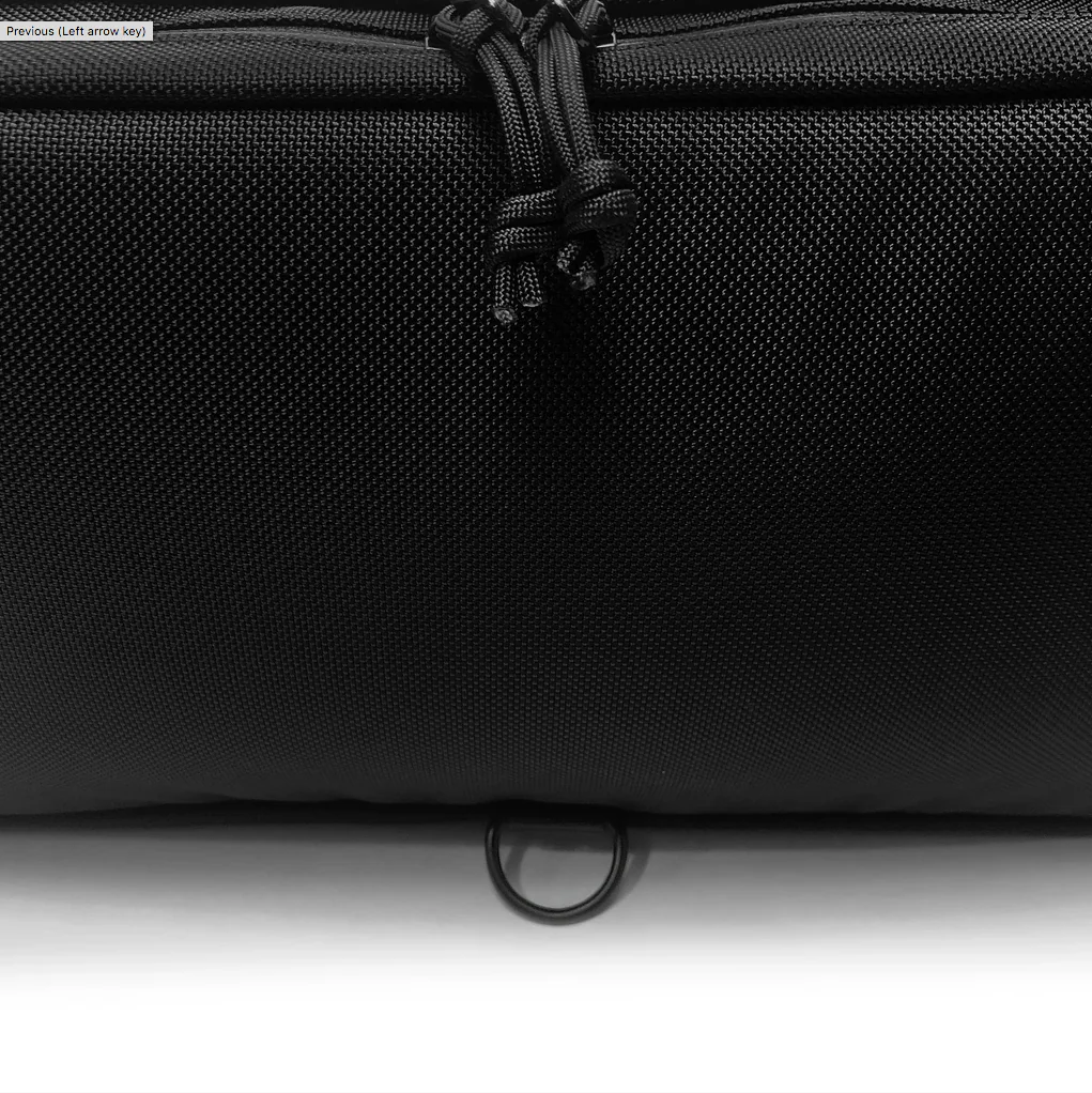 Insidious Jr. Sling / Horween Cavalier Whiskey Leather + Ballistic Nylon Edition - Image 16