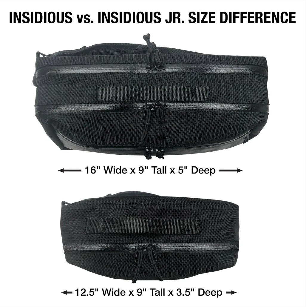 Insidious Jr. Sling / Horween Cavalier Whiskey Leather + Ballistic Nylon Edition - Image 5