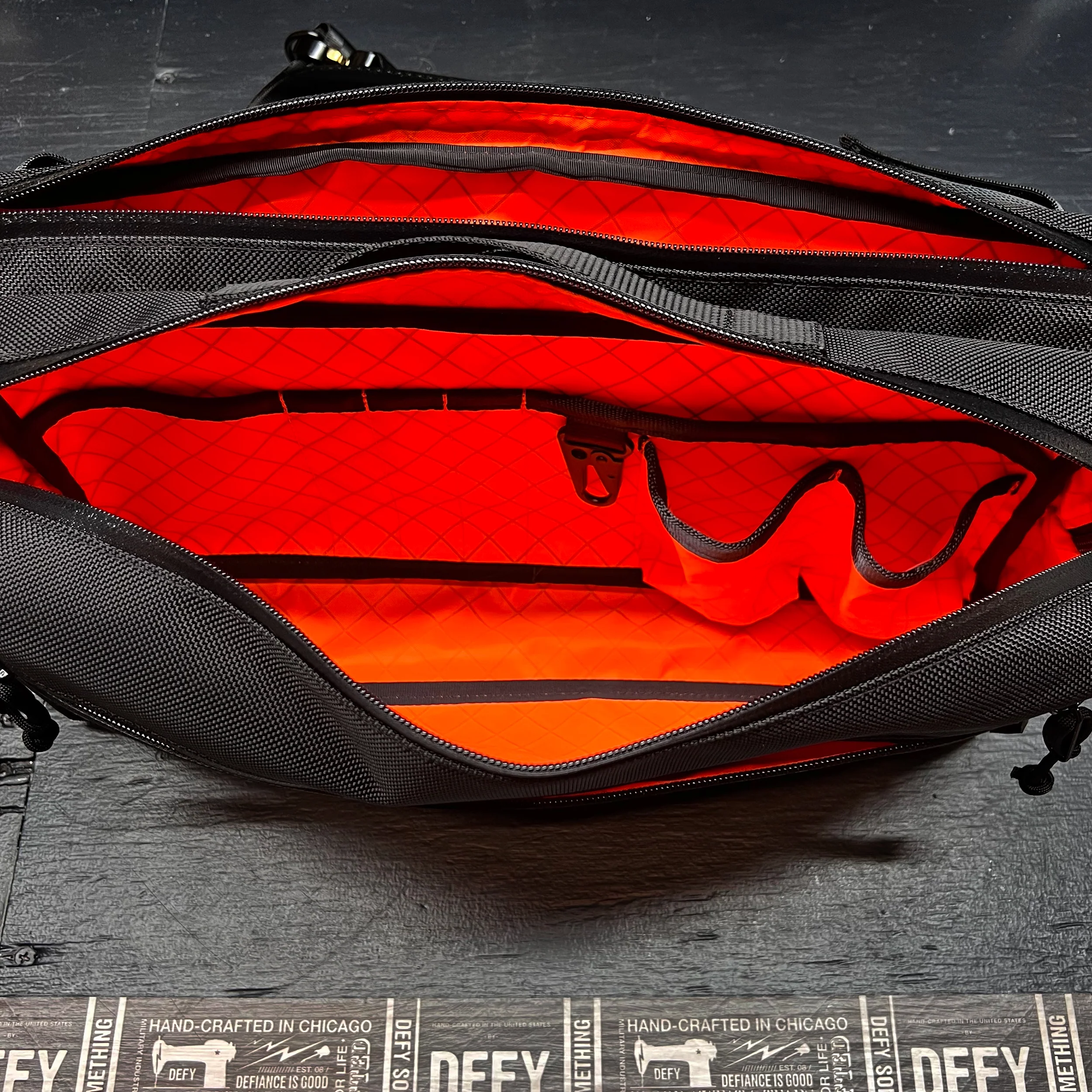 Insidious Sling 'Fire Edition' / Ballistic Nylon / ECOPAK™ EPX Blaze Orange / Low Stock - Image 5