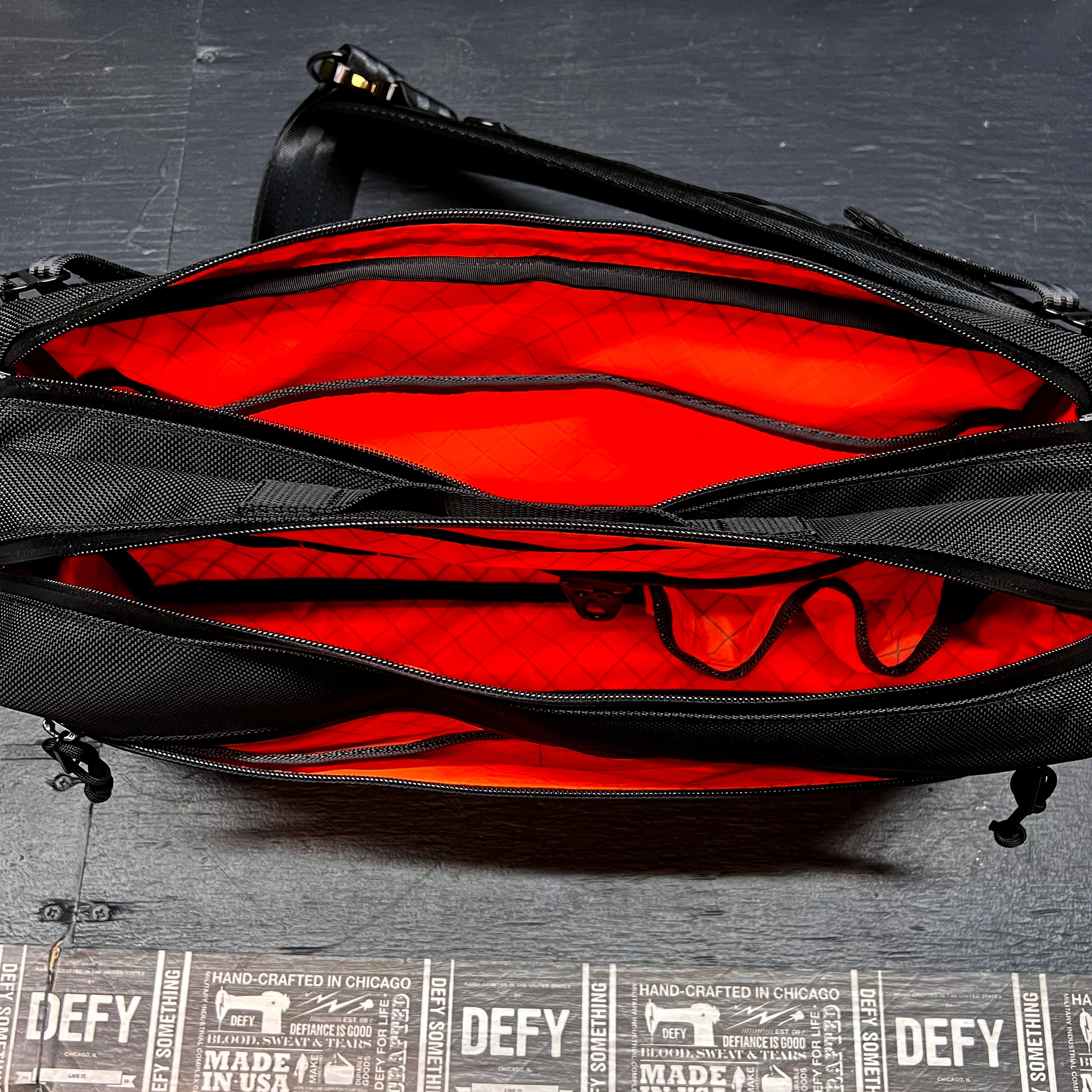 Insidious Sling 'Fire Edition' / Ballistic Nylon / ECOPAK™ EPX Blaze Orange / Low Stock - Image 6