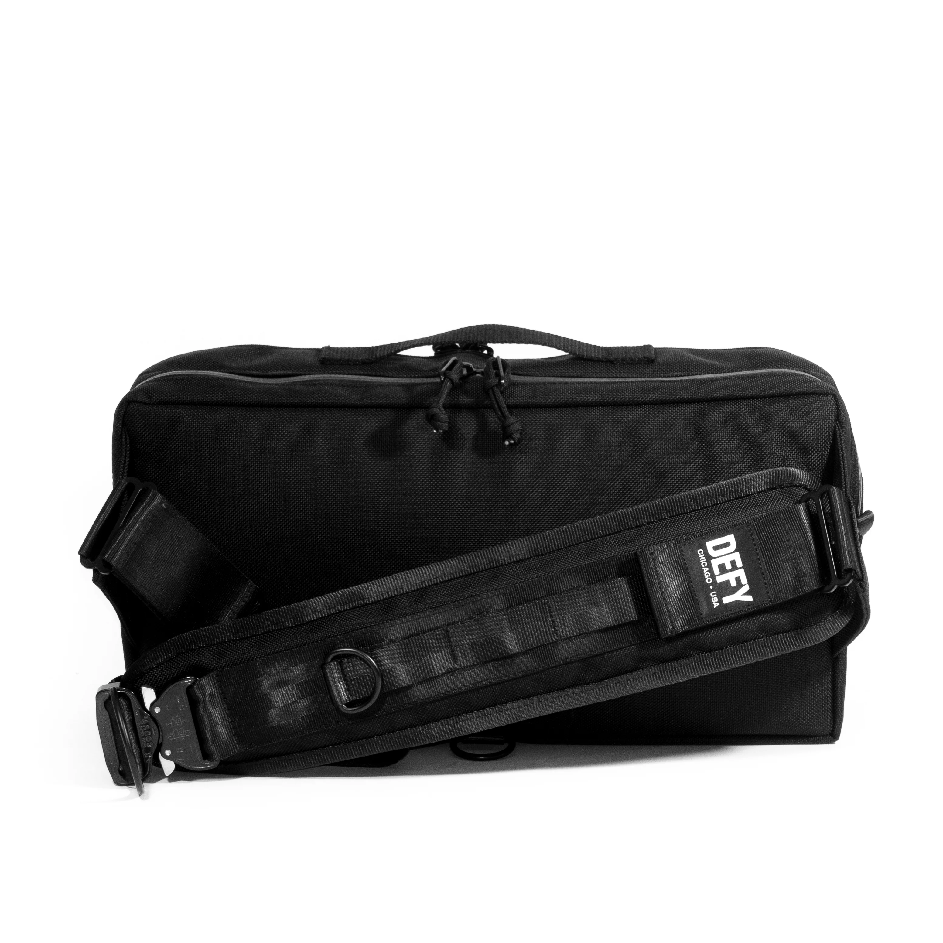 Insidious Sling / Ballistic Nylon + Horween Oxblood Chromexel® Leather / Ships in 8-10 Weeks - Image 12