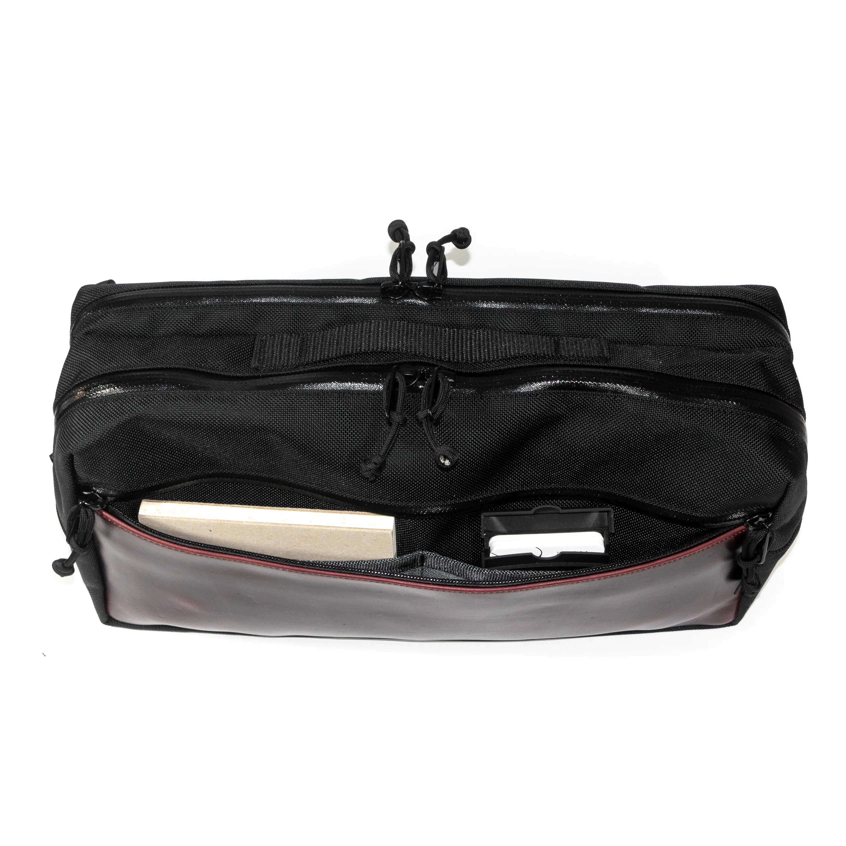 Insidious Sling / Ballistic Nylon + Horween Oxblood Chromexel® Leather / Ships in 8-10 Weeks - Image 8