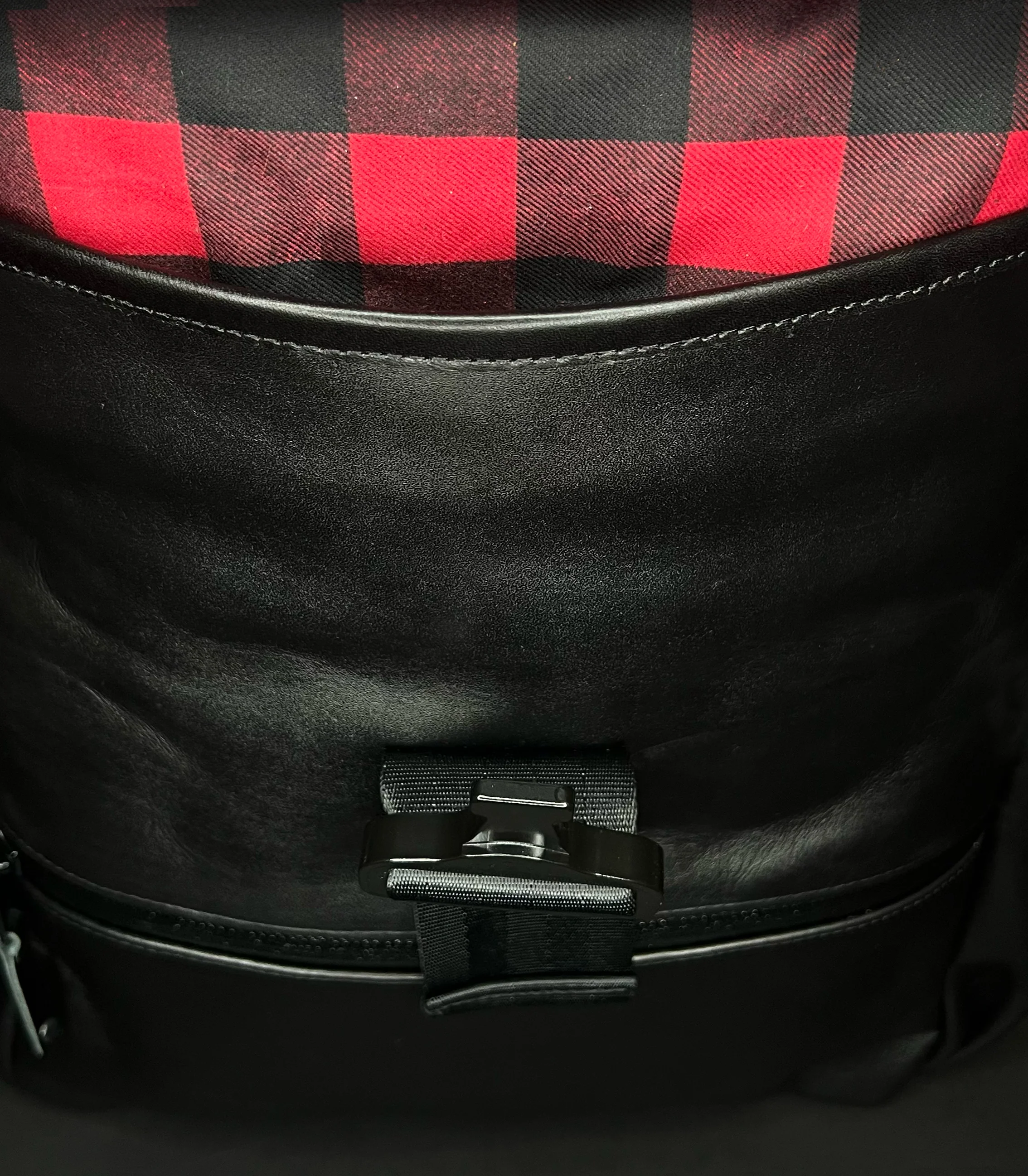Menace Backpack 2.0 / Full Horween Essex Rookery Leather x TexWax™ Buffalo Plaid Wax Canvas Bundle / Ships in 3-4 Weeks - Image 13