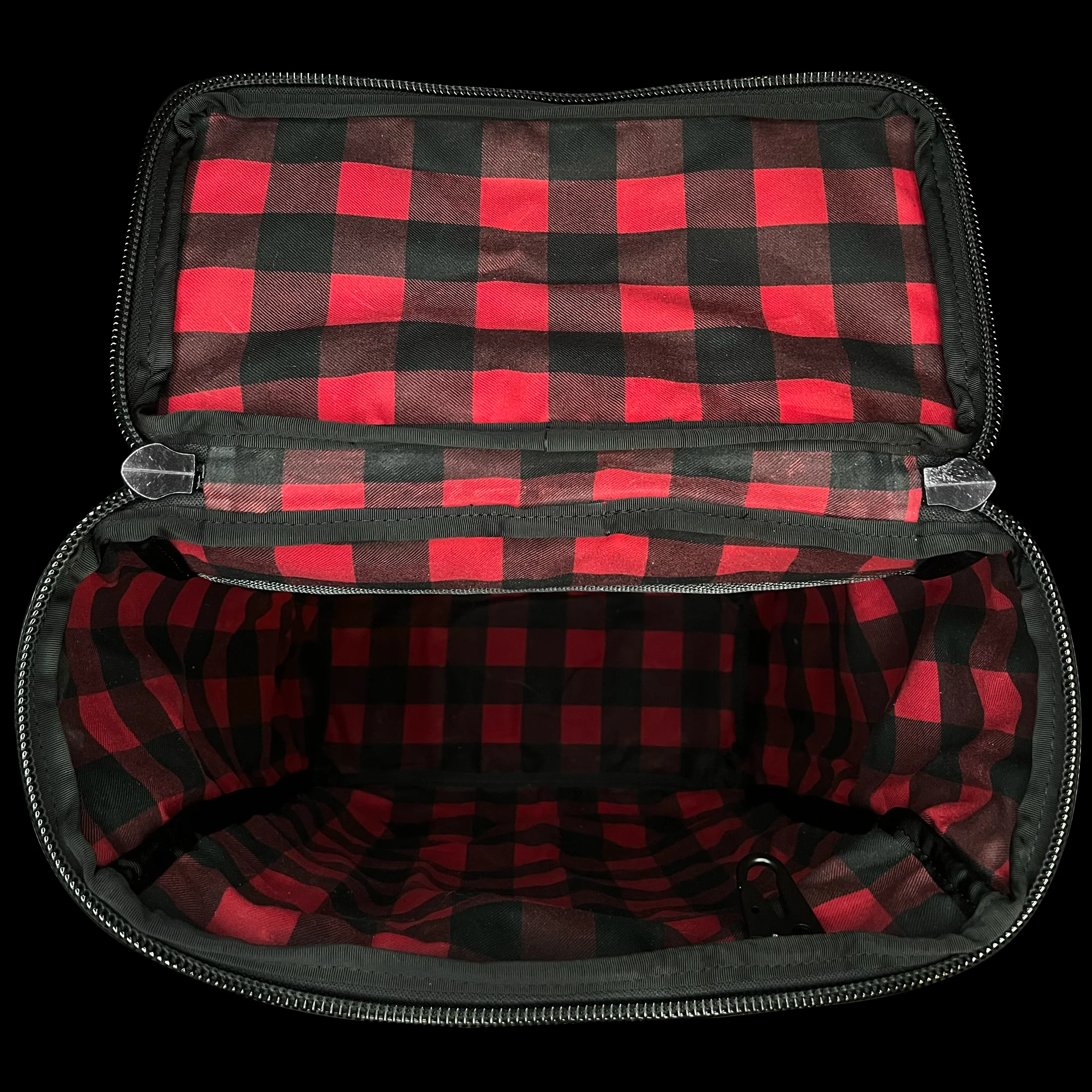 Menace Backpack 2.0 / Full Horween Essex Rookery Leather x TexWax™ Buffalo Plaid Wax Canvas Bundle / Ships in 3-4 Weeks - Image 2