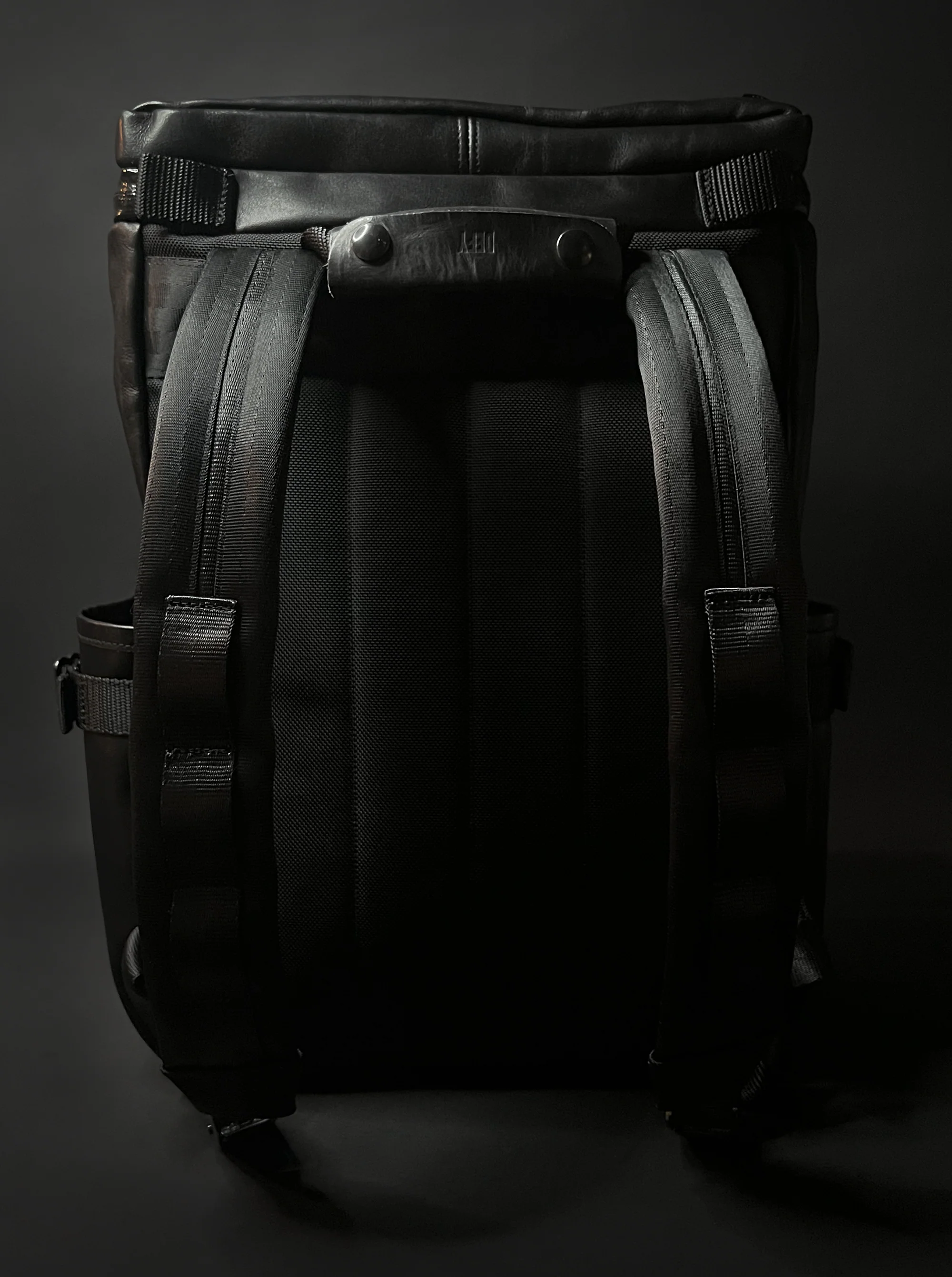 Menace Backpack 2.0 / Full Horween Essex Rookery Leather x TexWax™ Buffalo Plaid Wax Canvas Bundle / Ships in 3-4 Weeks - Image 3