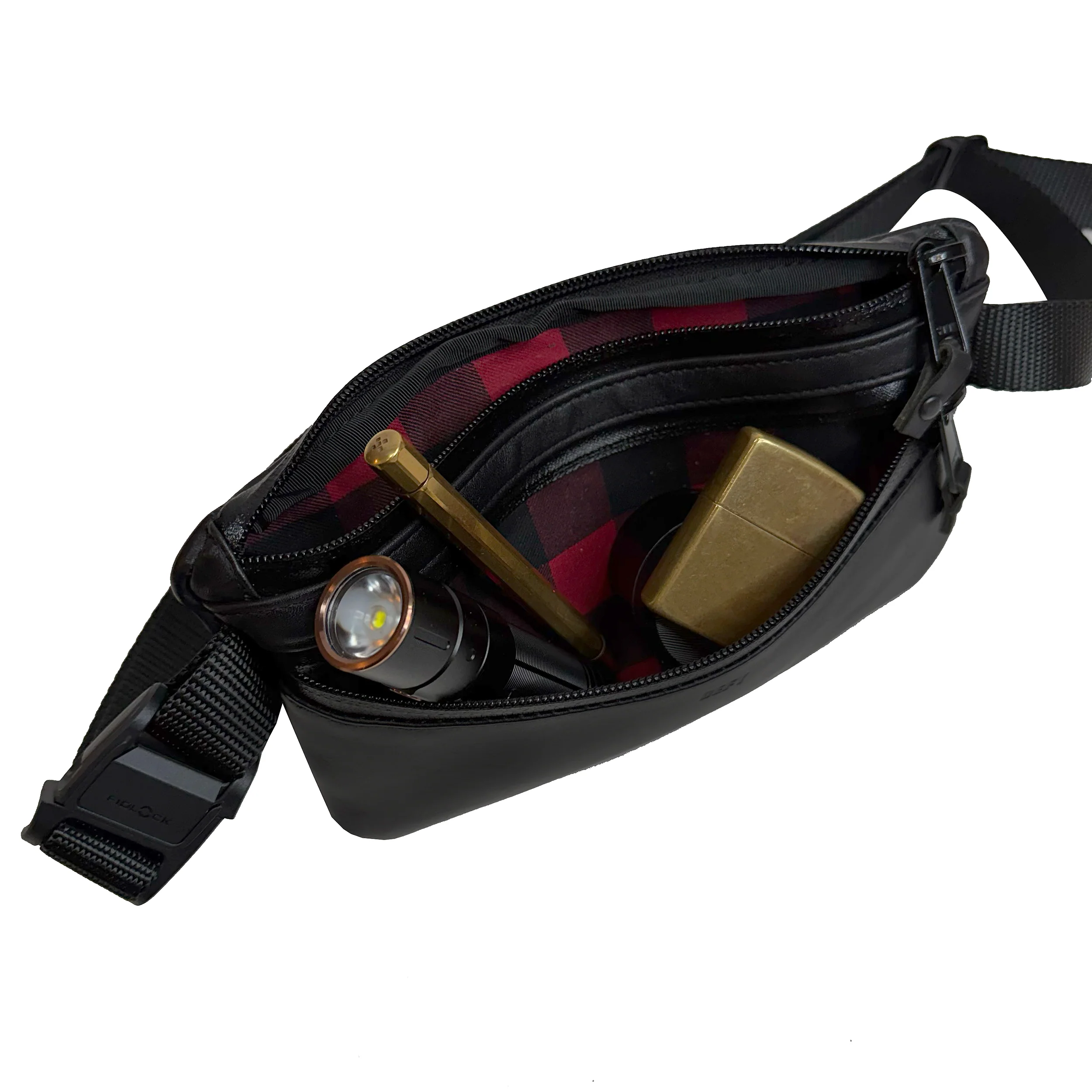 Nefarious Horween Essex Rookery Leather x TexWax™ Buffalo Plaid Wax Canvas / Low Stock - Image 3