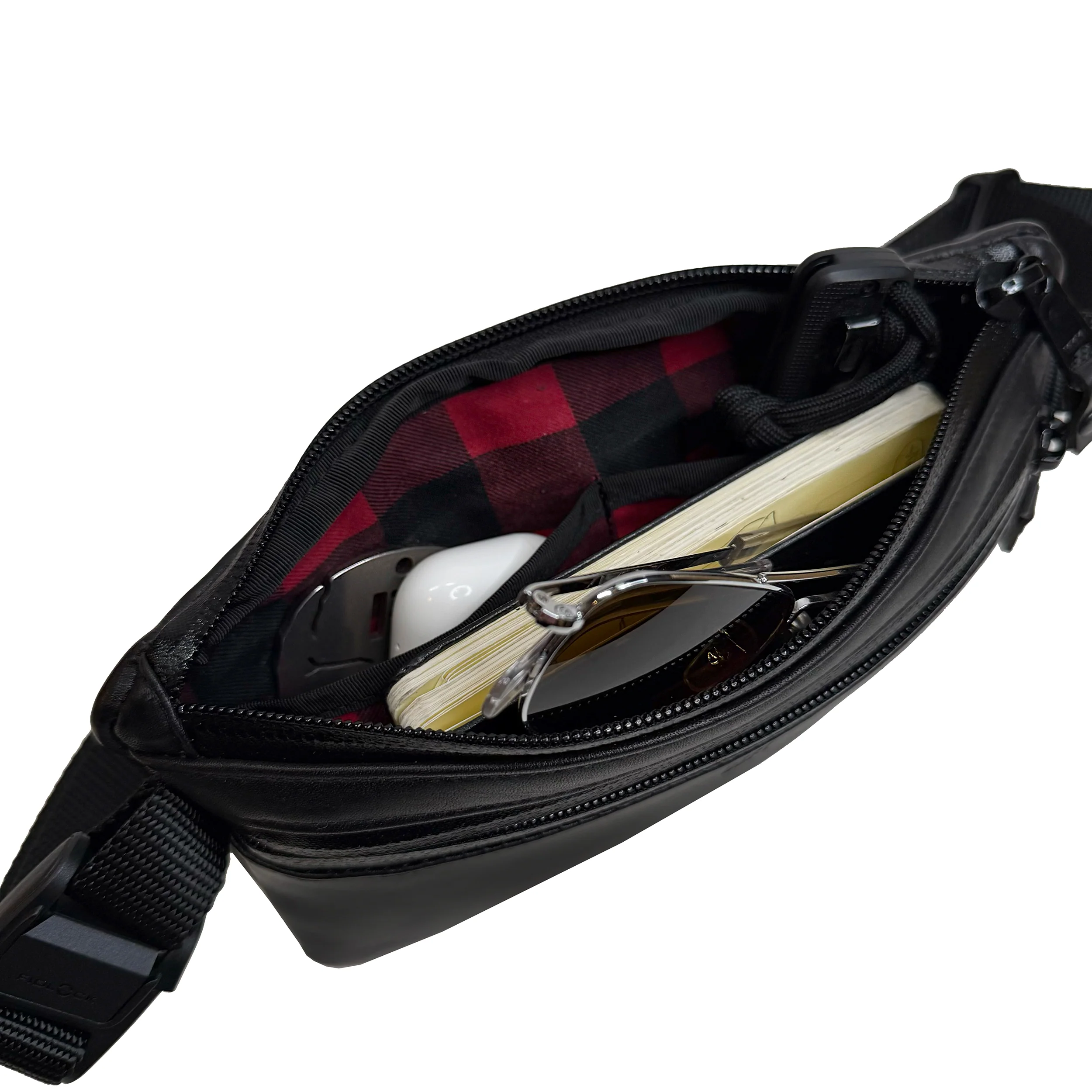 Nefarious Horween Essex Rookery Leather x TexWax™ Buffalo Plaid Wax Canvas / Low Stock - Image 6