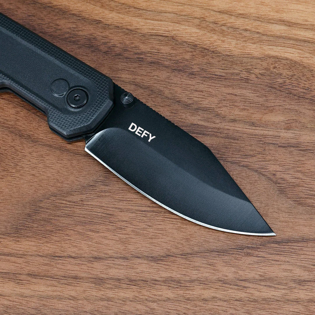 DEFY x OTR Black Pocket Knife - Image 5