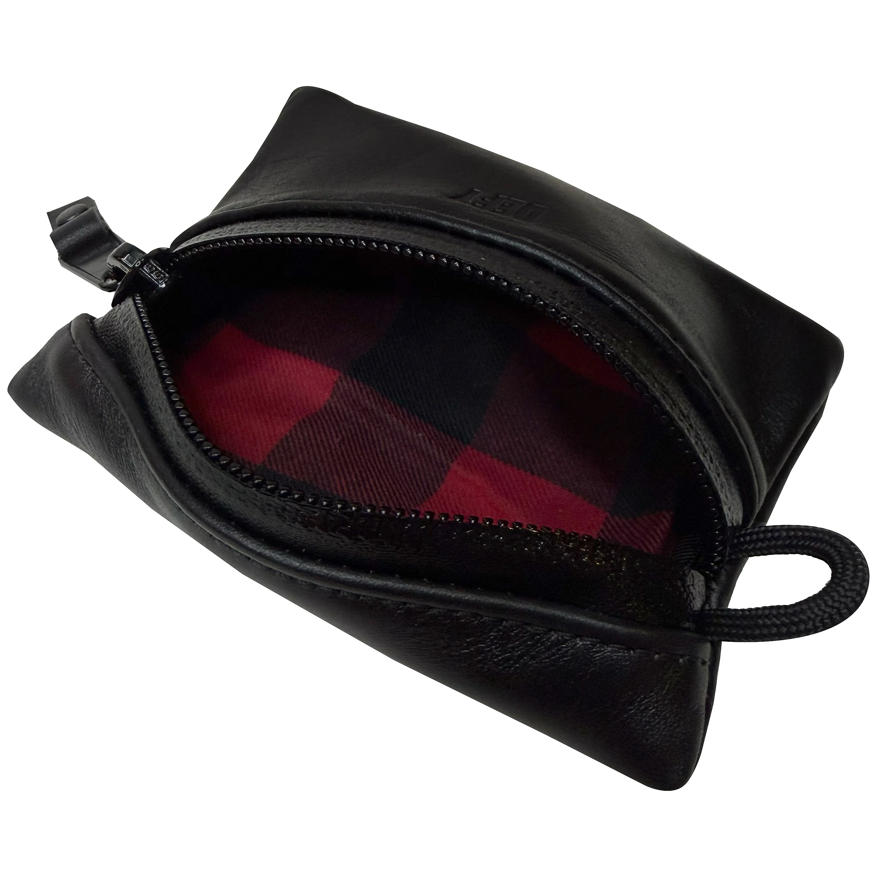 Project Horween Essex Rookery Leather x TexWax™ Buffalo Plaid Wax Canvas 3 Pouch Bundle / Last 1 - Image 12