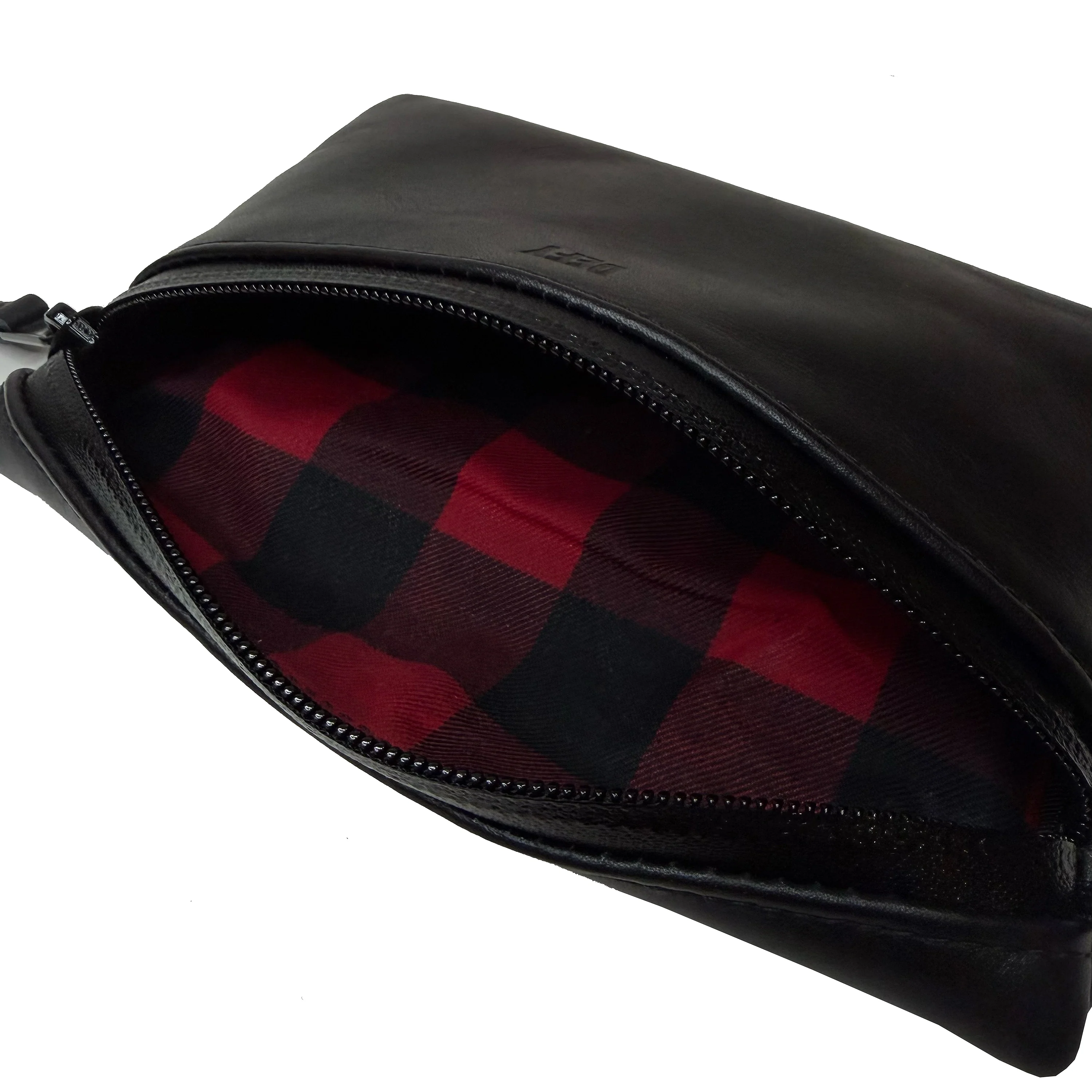 Project Horween Essex Rookery Leather x TexWax™ Buffalo Plaid Wax Canvas 3 Pouch Bundle / Last 1 - Image 13