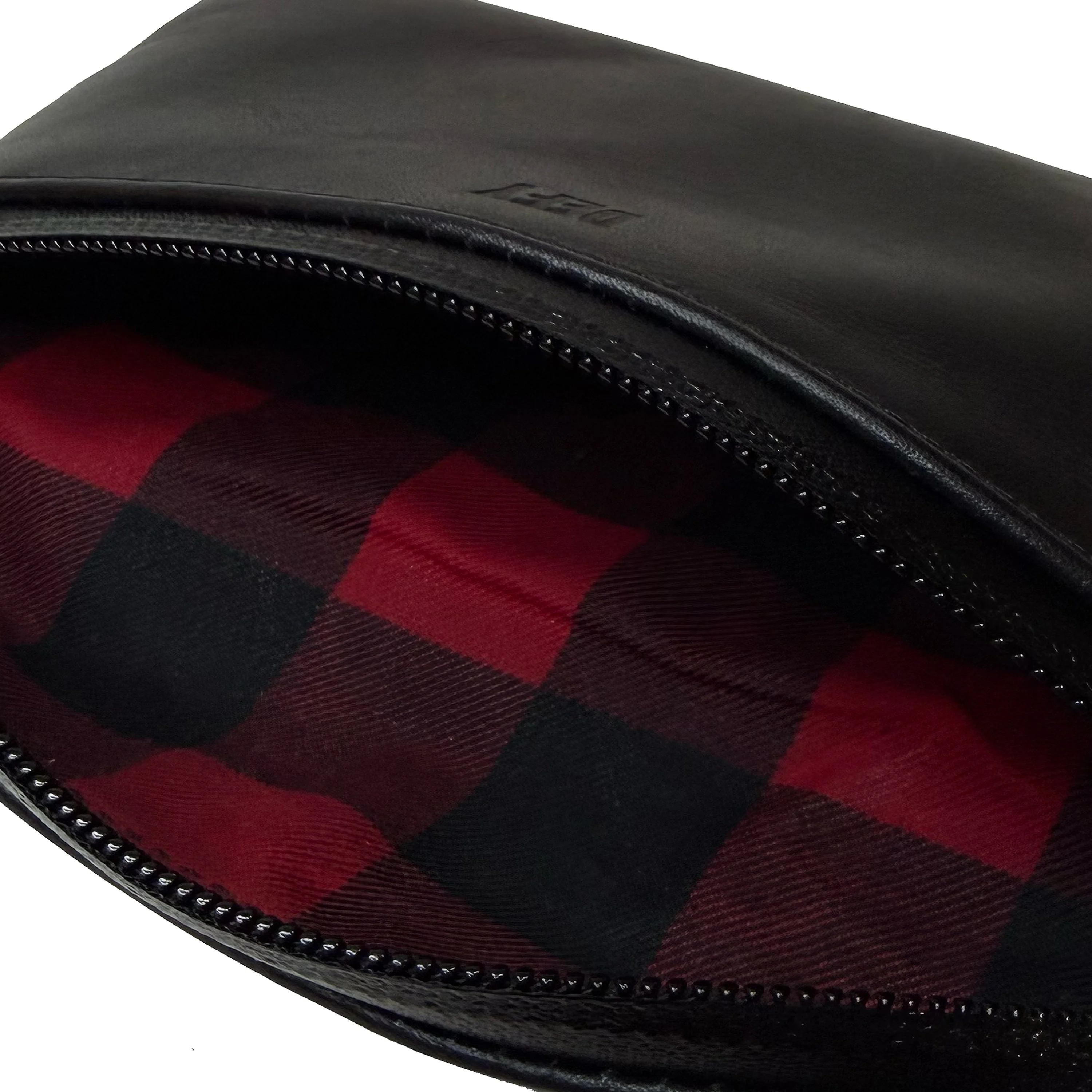Project Horween Essex Rookery Leather x TexWax™ Buffalo Plaid Wax Canvas 3 Pouch Bundle / Last 1 - Image 14