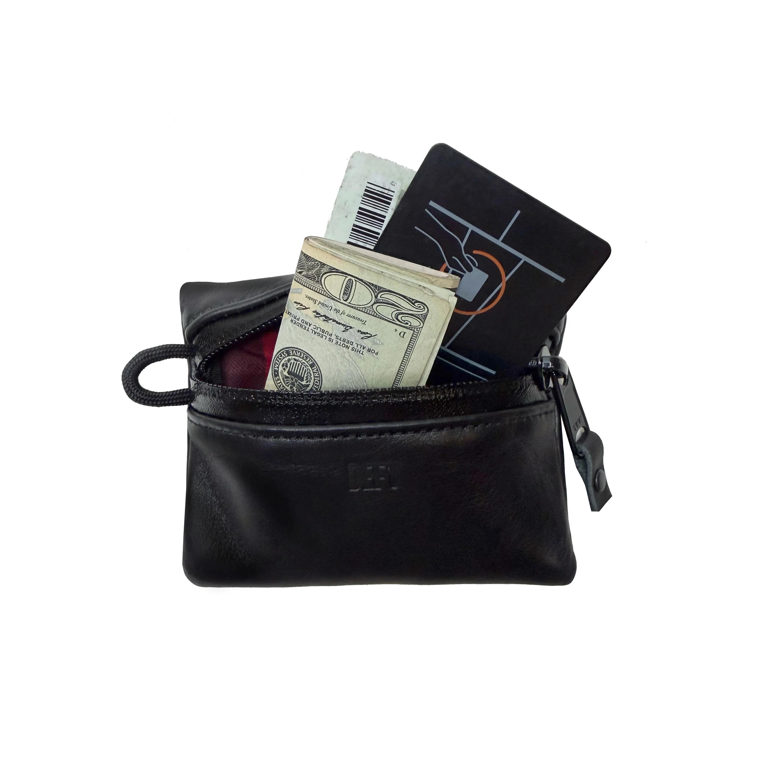Project Horween Essex Rookery Leather x TexWax™ Buffalo Plaid Wax Canvas 3 Pouch Bundle / Last 1 - Image 8