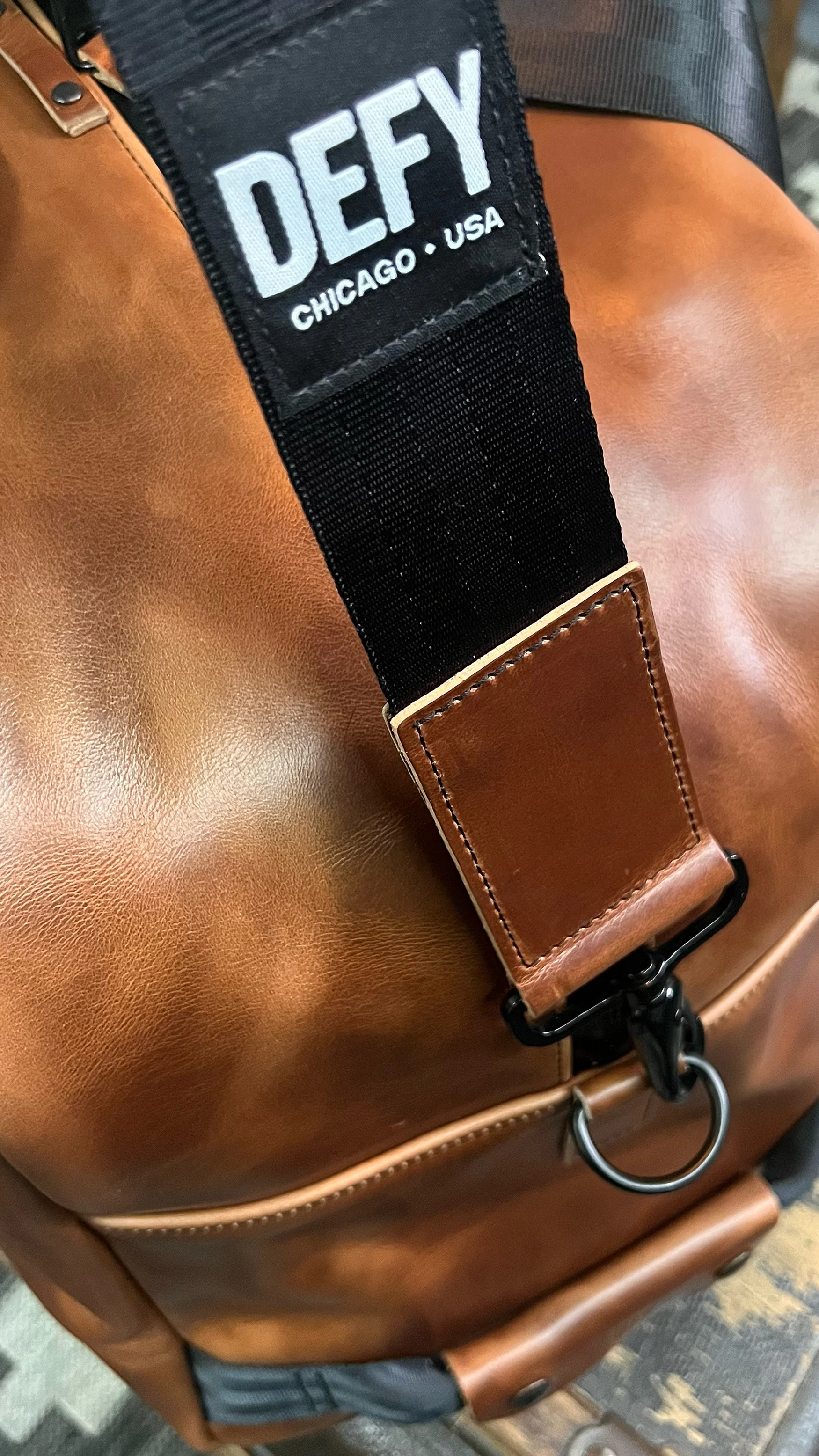Bundle: R&R Weekender Horween Whiskey Cavalier Leather x TexWax™ Buffalo Plaid Wax Canvas / Ships in 6-10 Weeks - Image 11