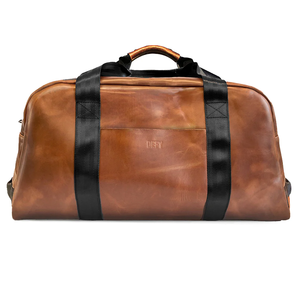 Bundle: R&R Weekender Horween Whiskey Cavalier Leather x TexWax™ Buffalo Plaid Wax Canvas / Ships in 6-10 Weeks - Image 7