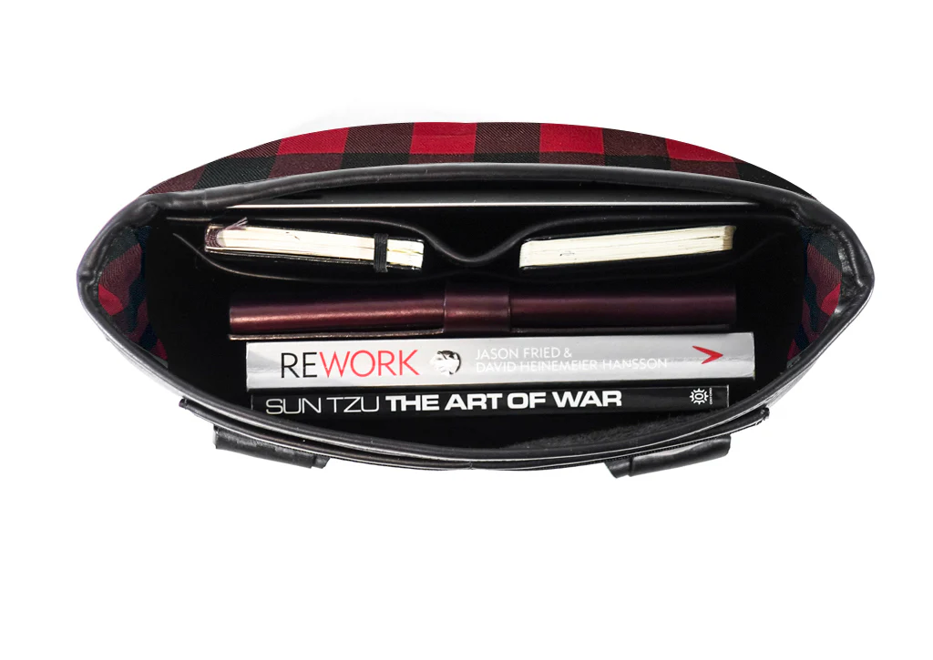 Recon Mini Horween Essex Rookery Leather x TexWax™ Buffalo Plaid Wax Canvas - Image 8