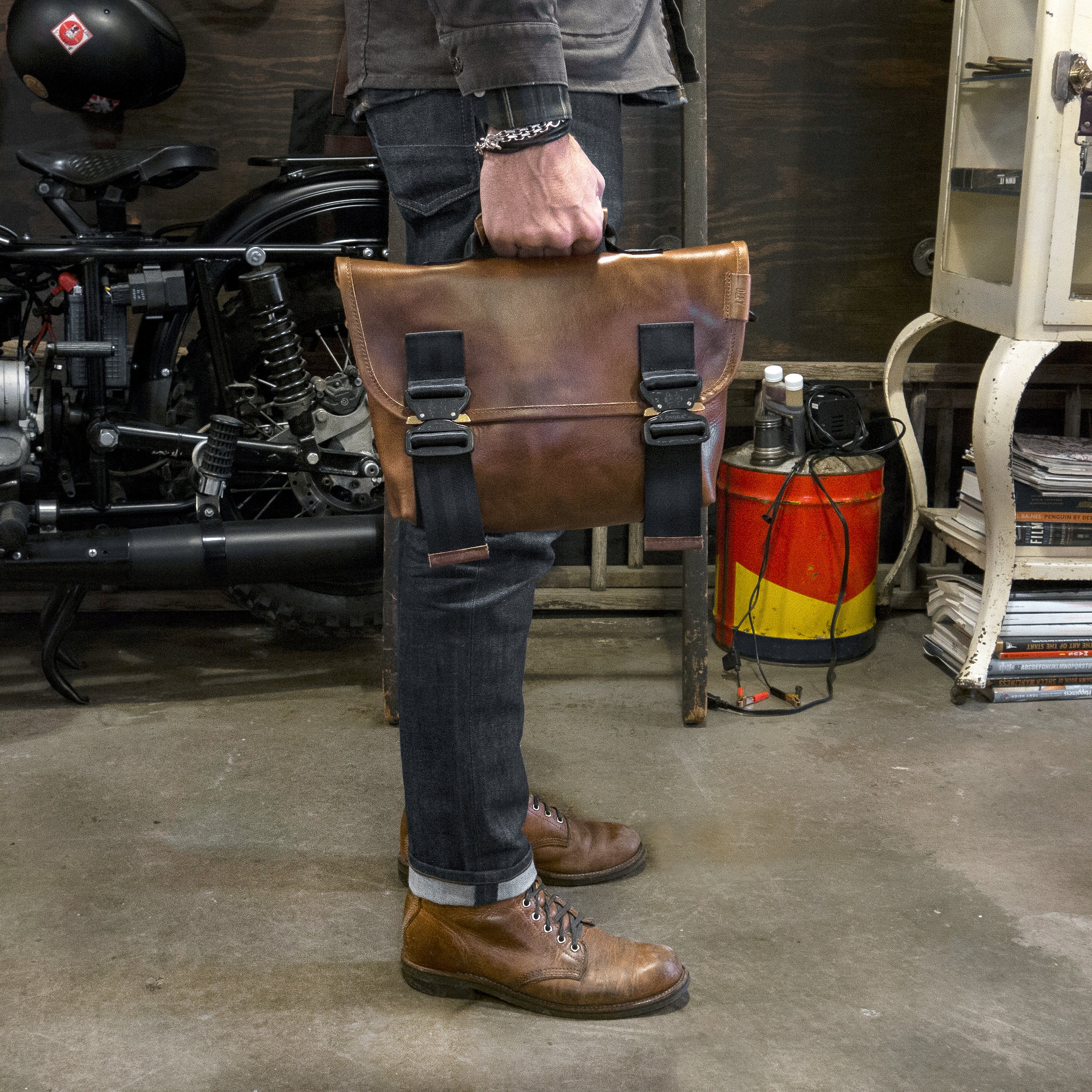 Recon Mini Horween Cavalier Whiskey Leather / Last 1 - Image 9
