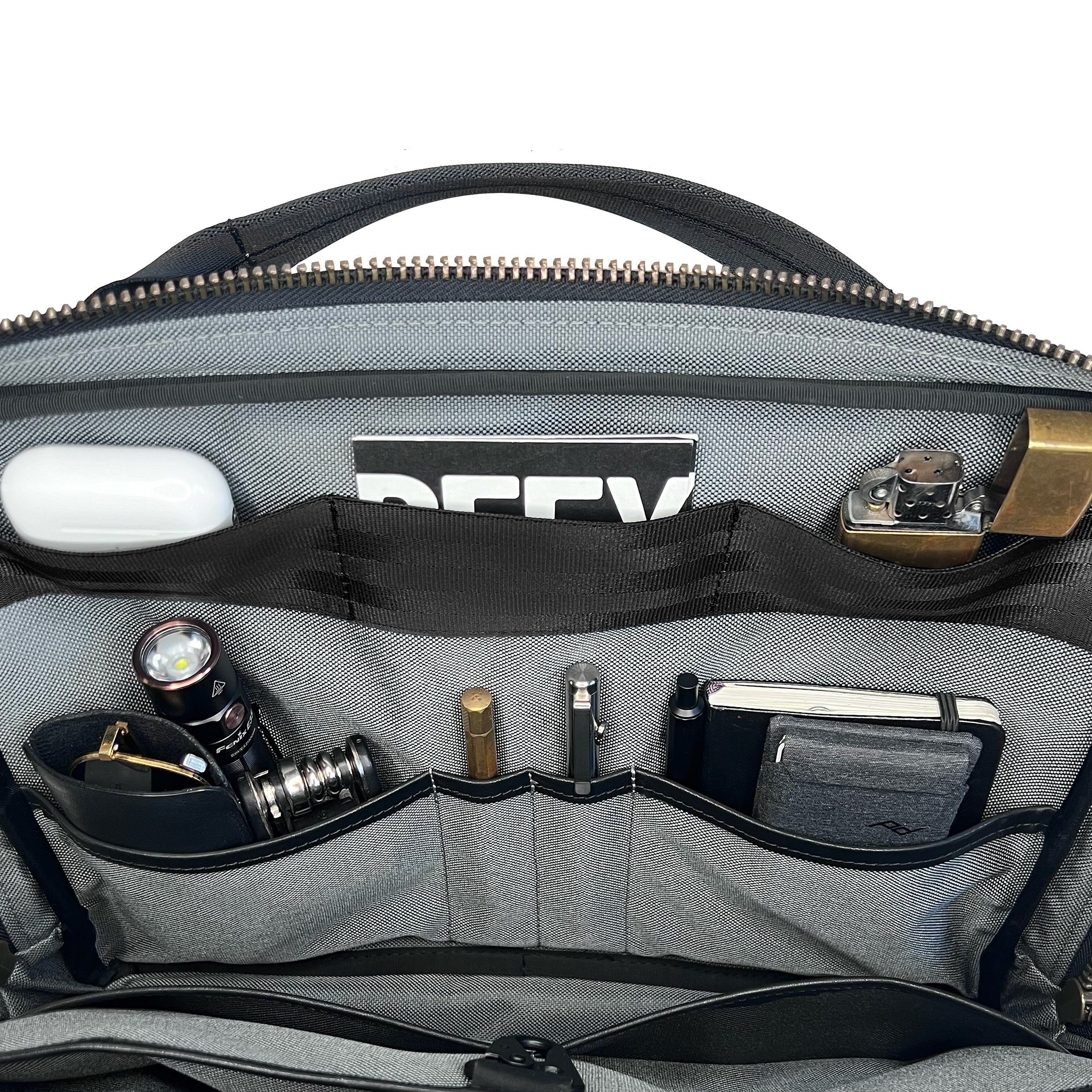Slim Briefcase / Horween Austin Calf Leather x Silver Lining Edition / Ships in 6-10 Weeks - Image 2