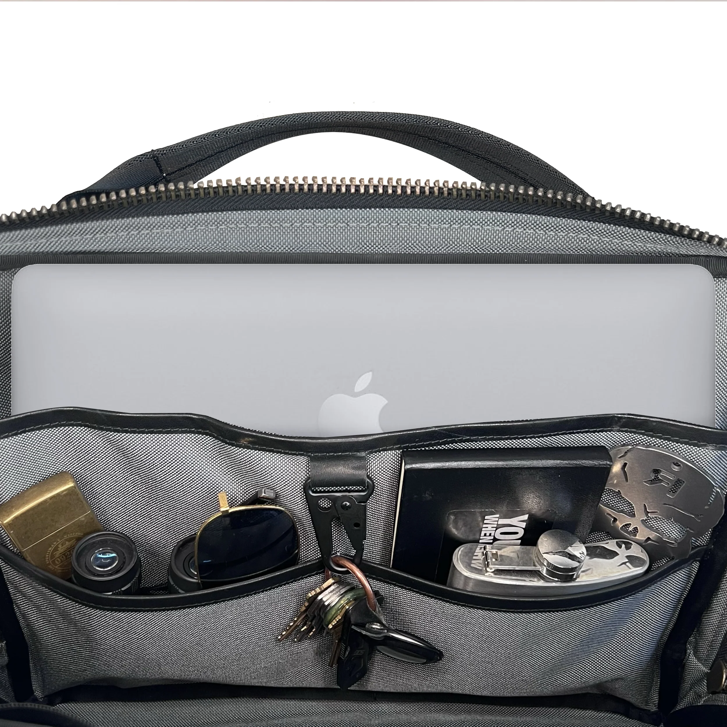 Slim Briefcase / Horween Austin Calf Leather x Silver Lining Edition / Ships in 6-10 Weeks - Image 3