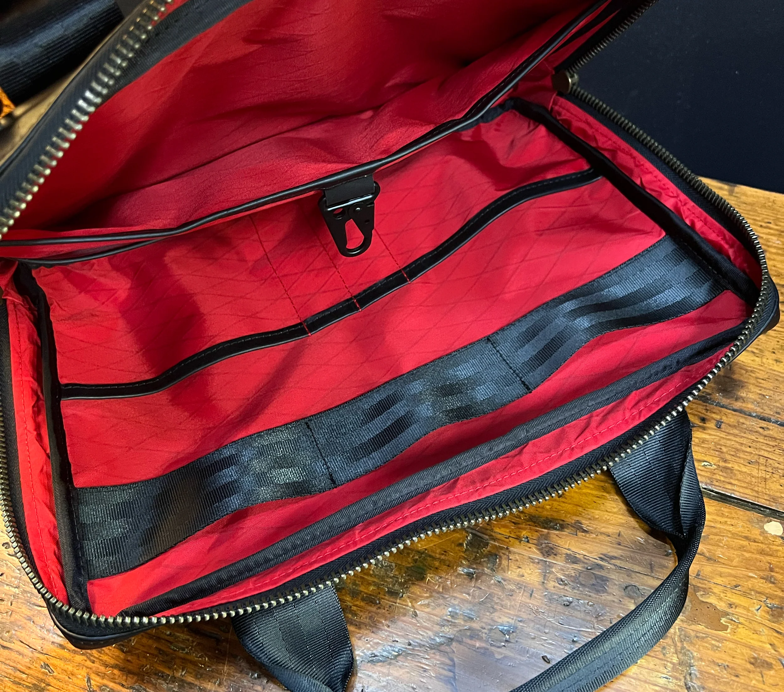 Slim Briefcase Horween Austin Calf Leather x Redrum X-PAC™ / Low Stock - Image 10