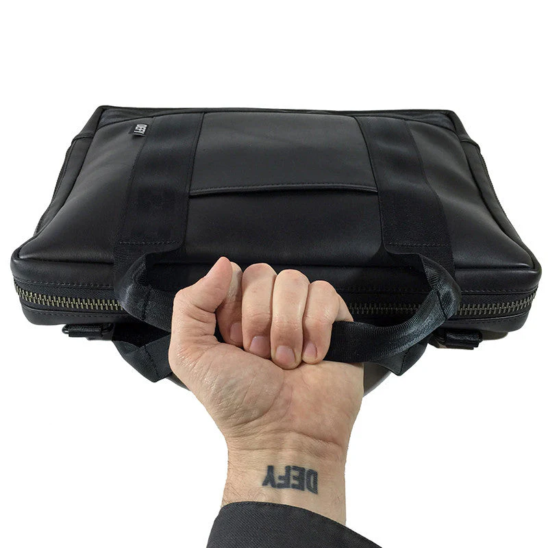Slim Briefcase Horween Austin Calf Leather x Redrum X-PAC™ / Low Stock - Image 18