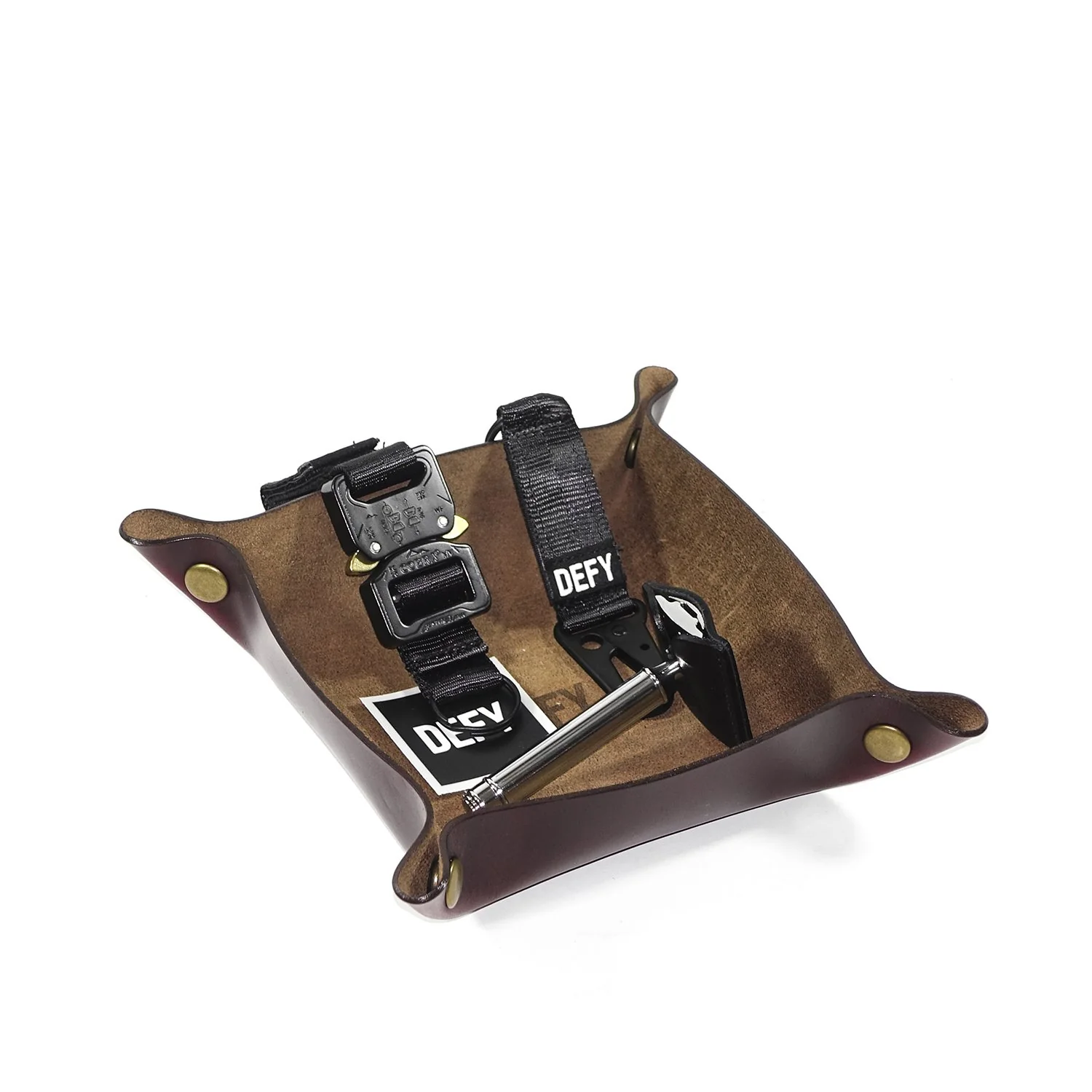 DEFY CLUTTER Valet Tray / Horween Leather - Image 12