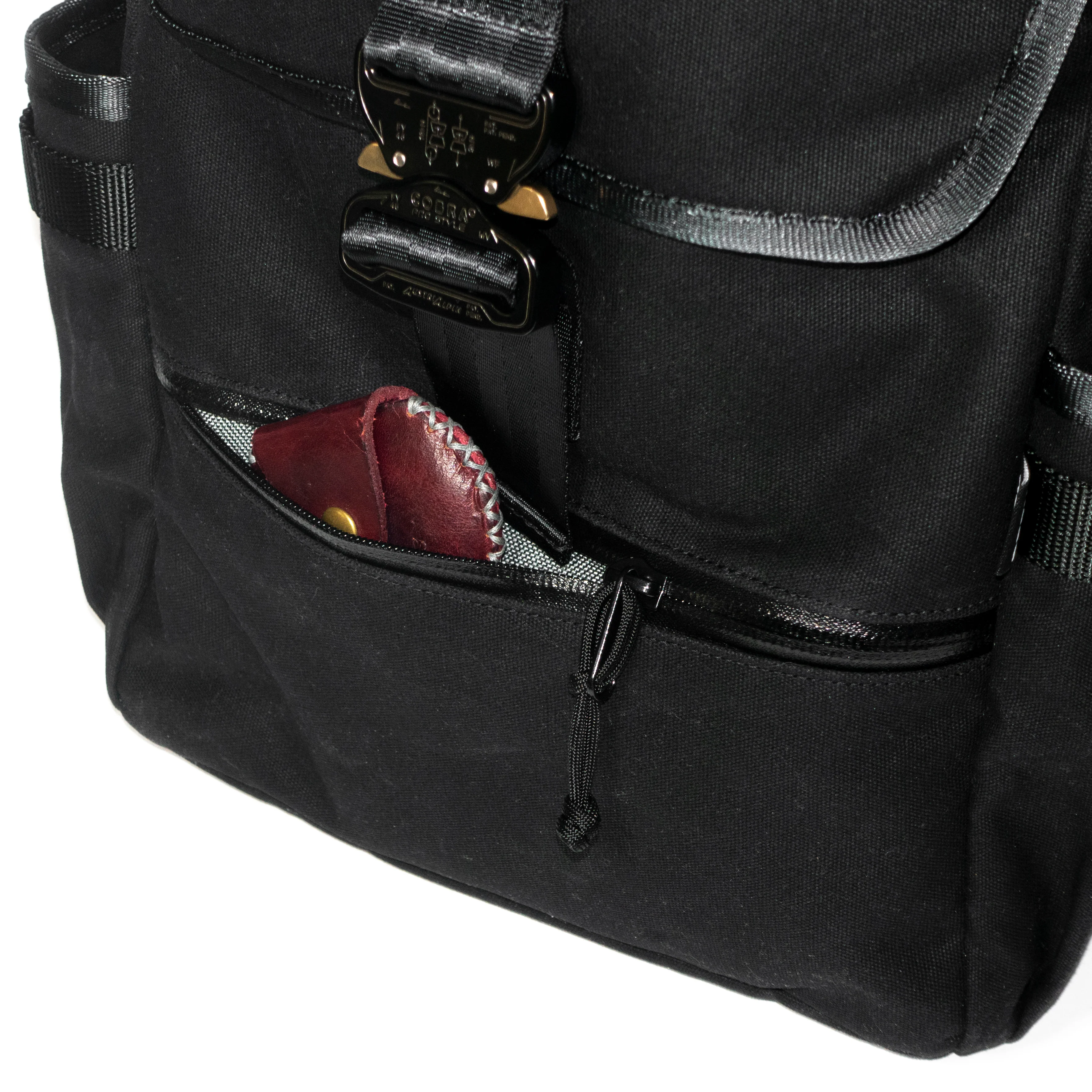 Menace Backpack 2.0 / Black TexWax™ Canvas / Ships in 6-10 Weeks - Image 12