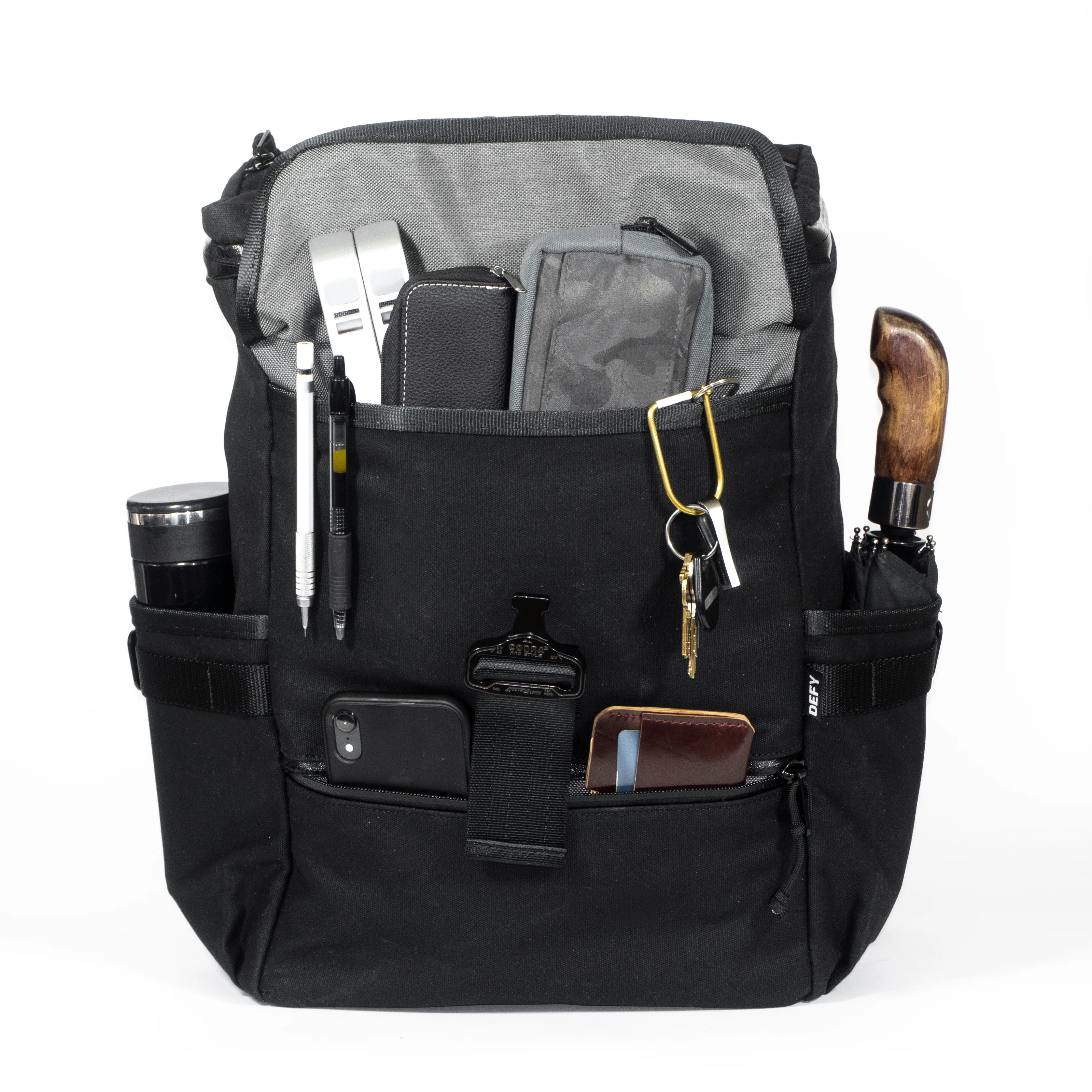 Menace Backpack 2.0 / Black TexWax™ Canvas / Ships in 6-10 Weeks - Image 8
