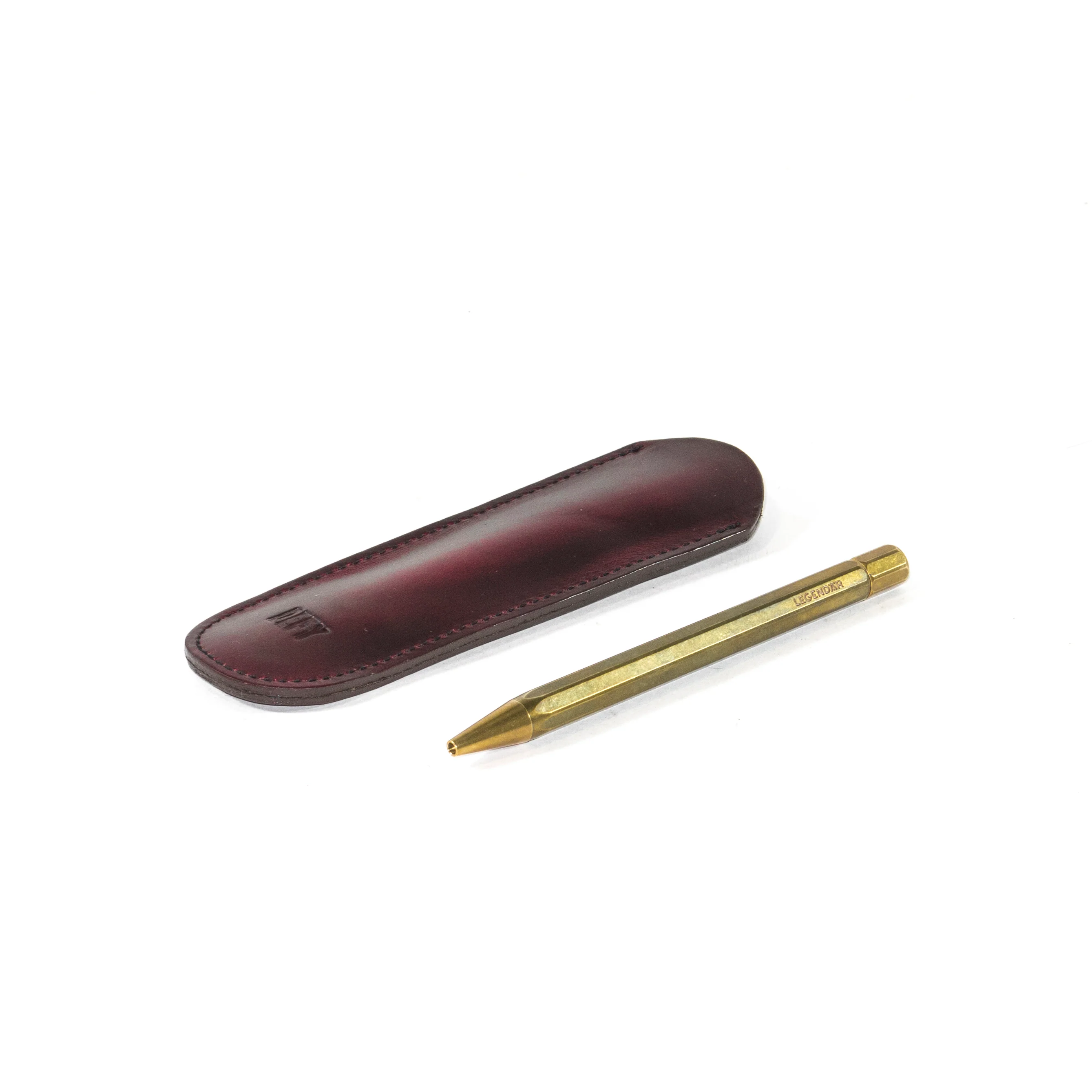 The Ravenswood / Horween Oxblood Leather / Pen Sheath - Image 3