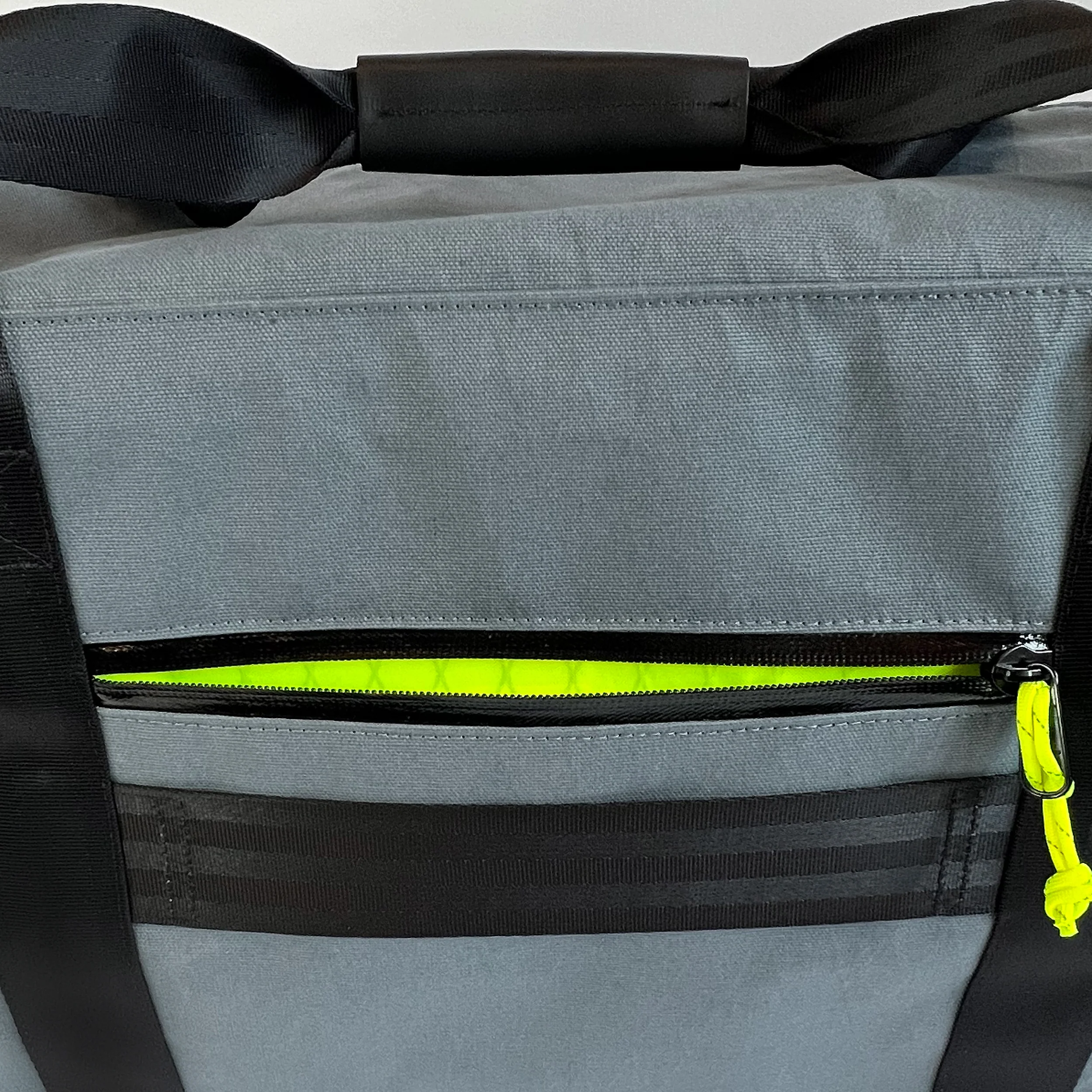 The Rover Backpack / Storm Grey X-Pac® X11 x X-Pac™ Hi-Vis Yellow - Image 12