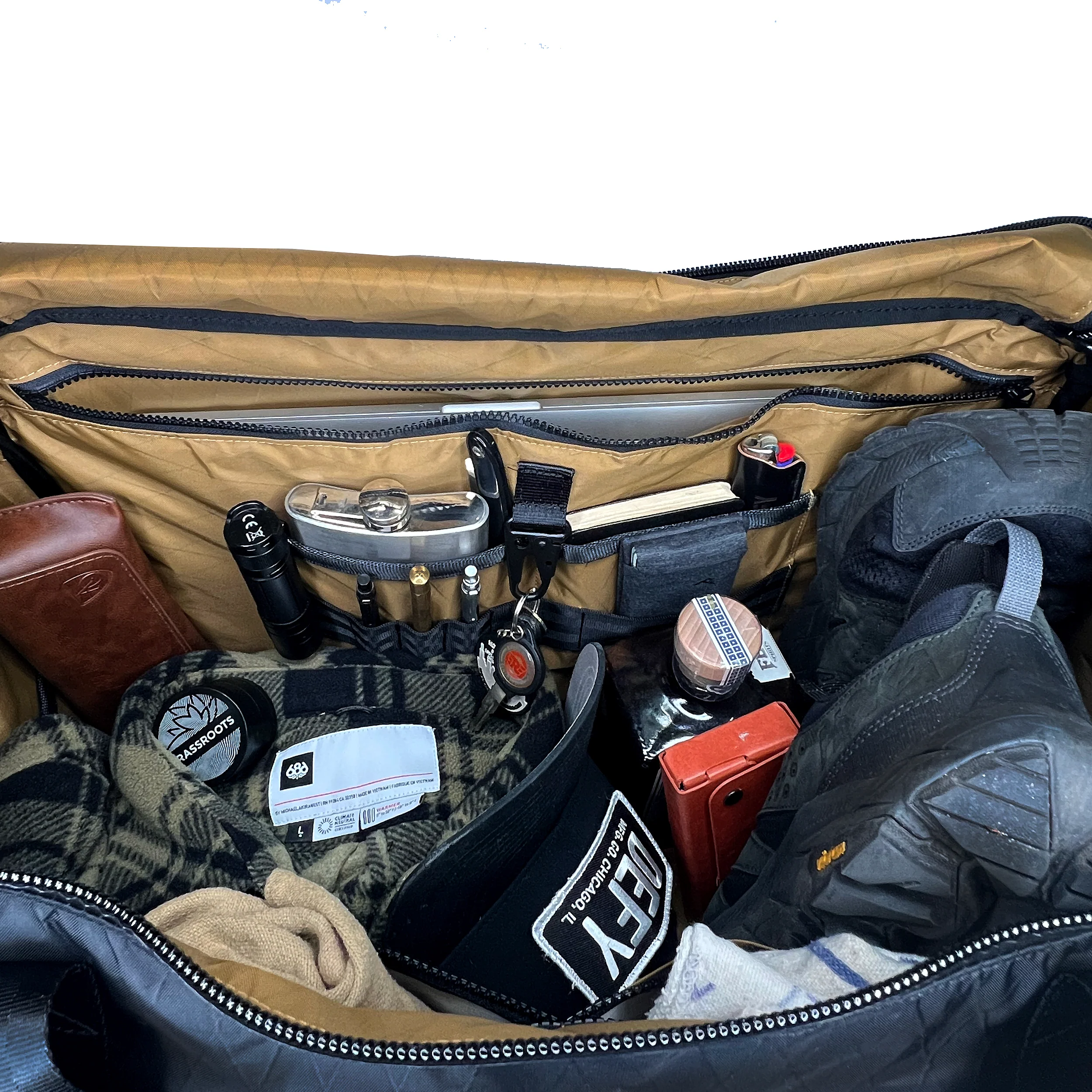 The Rover Backpack / Black X-Pac™ x Coyote X-Pac™ / Ships in 6-8 Weeks - Image 6