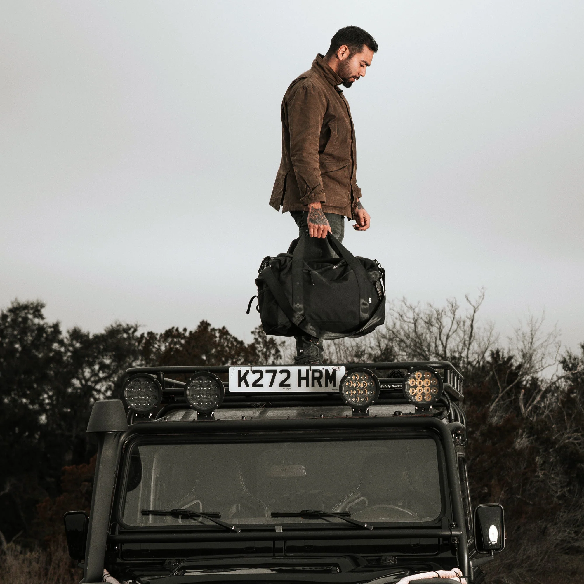 The Rover Backpack / Black X-Pac™ x Coyote X-Pac™ / Ships in 6-8 Weeks - Image 9