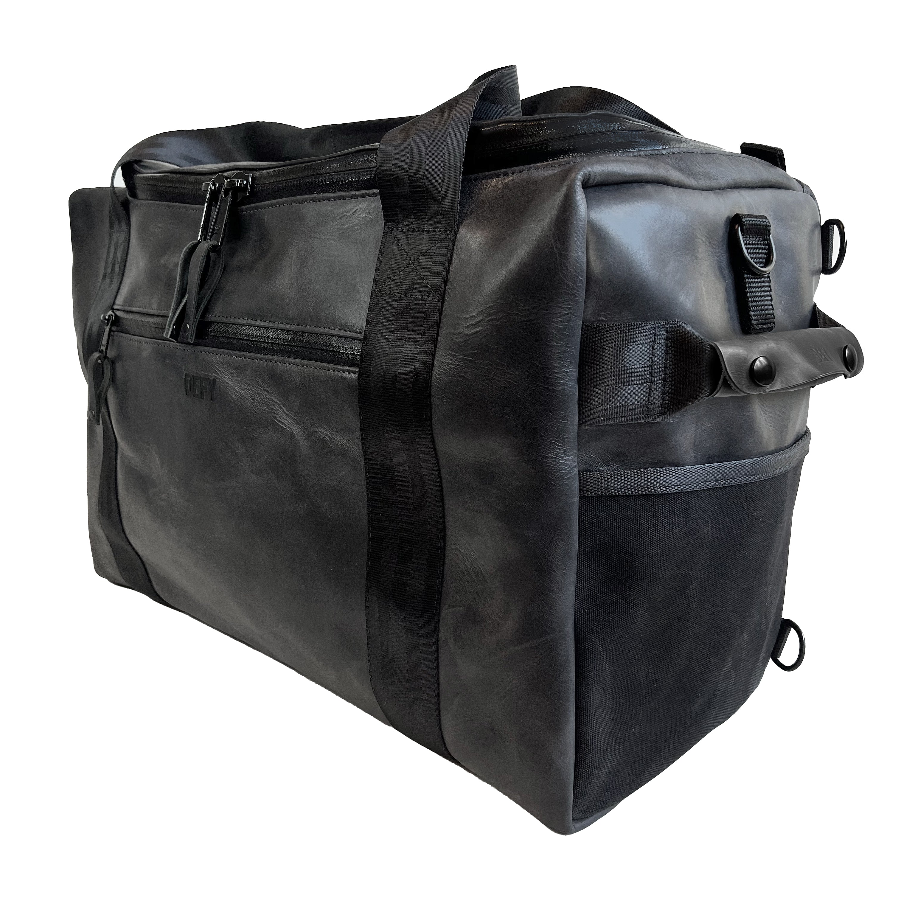 The Rover Backpack Horween Essex Rookery Leather Bundle x TexWax™ Buffalo Plaid Wax Canvas / Ships in 6-10 Weeks - Image 5