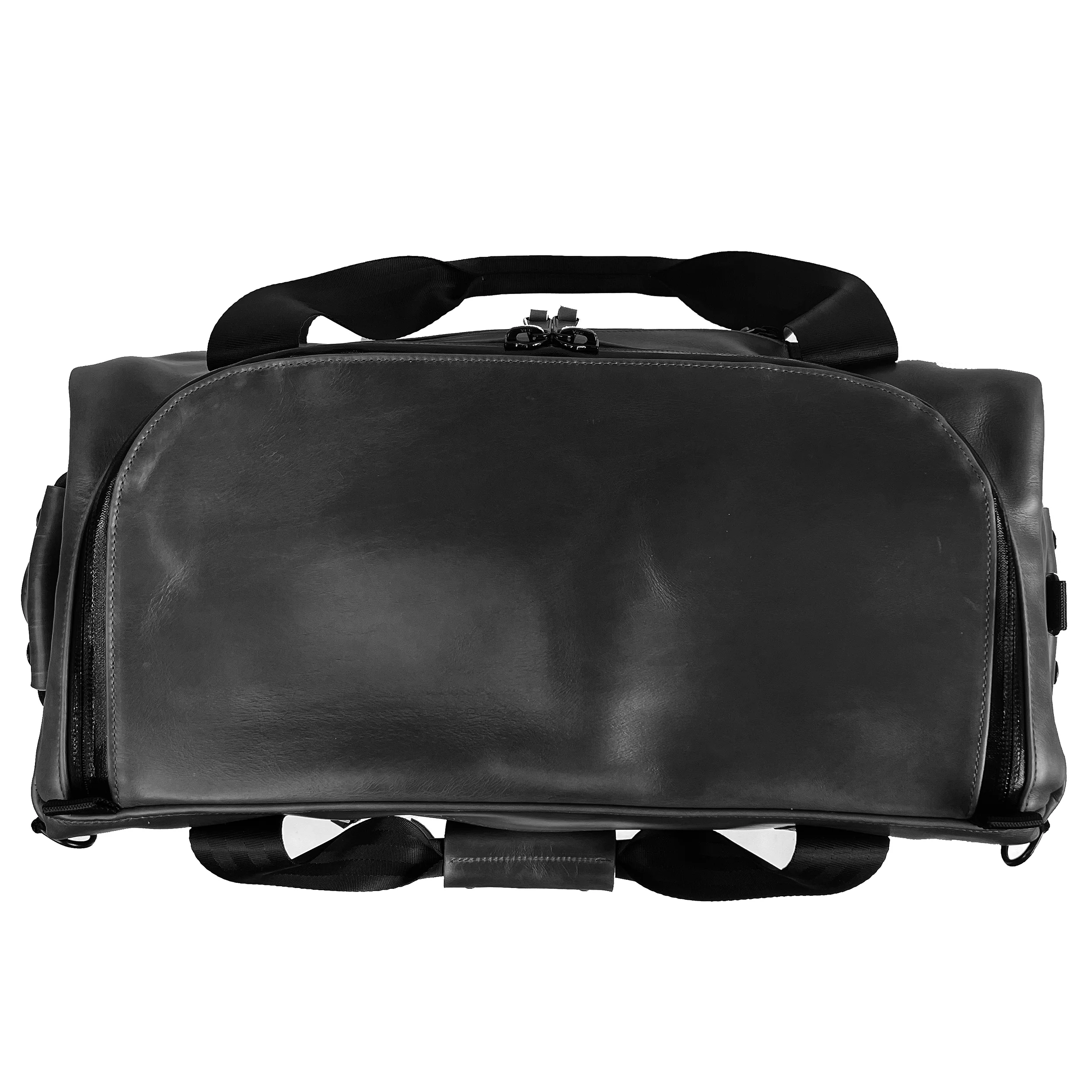 The Rover Backpack Horween Essex Rookery Leather Bundle x TexWax™ Buffalo Plaid Wax Canvas / Ships in 6-10 Weeks - Image 7