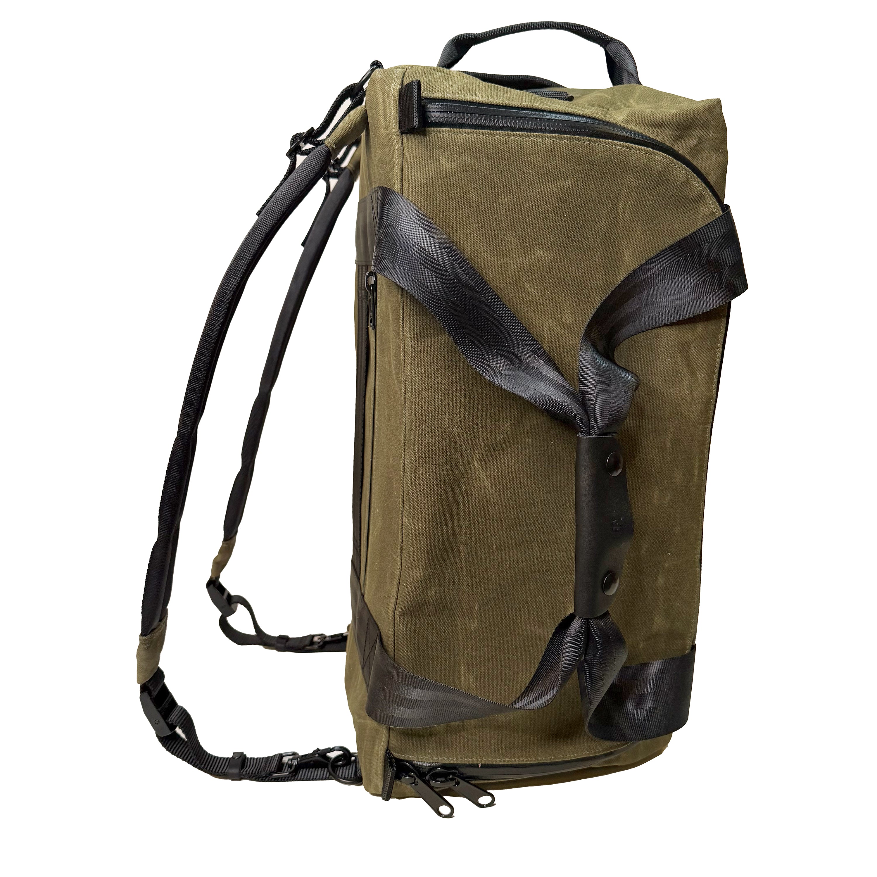 The Rover Backpack / Olive Drab TexWax™ x 'Fire Edition' ECOPAK™ EPX / Ships in 6-10 Weeks - Image 4