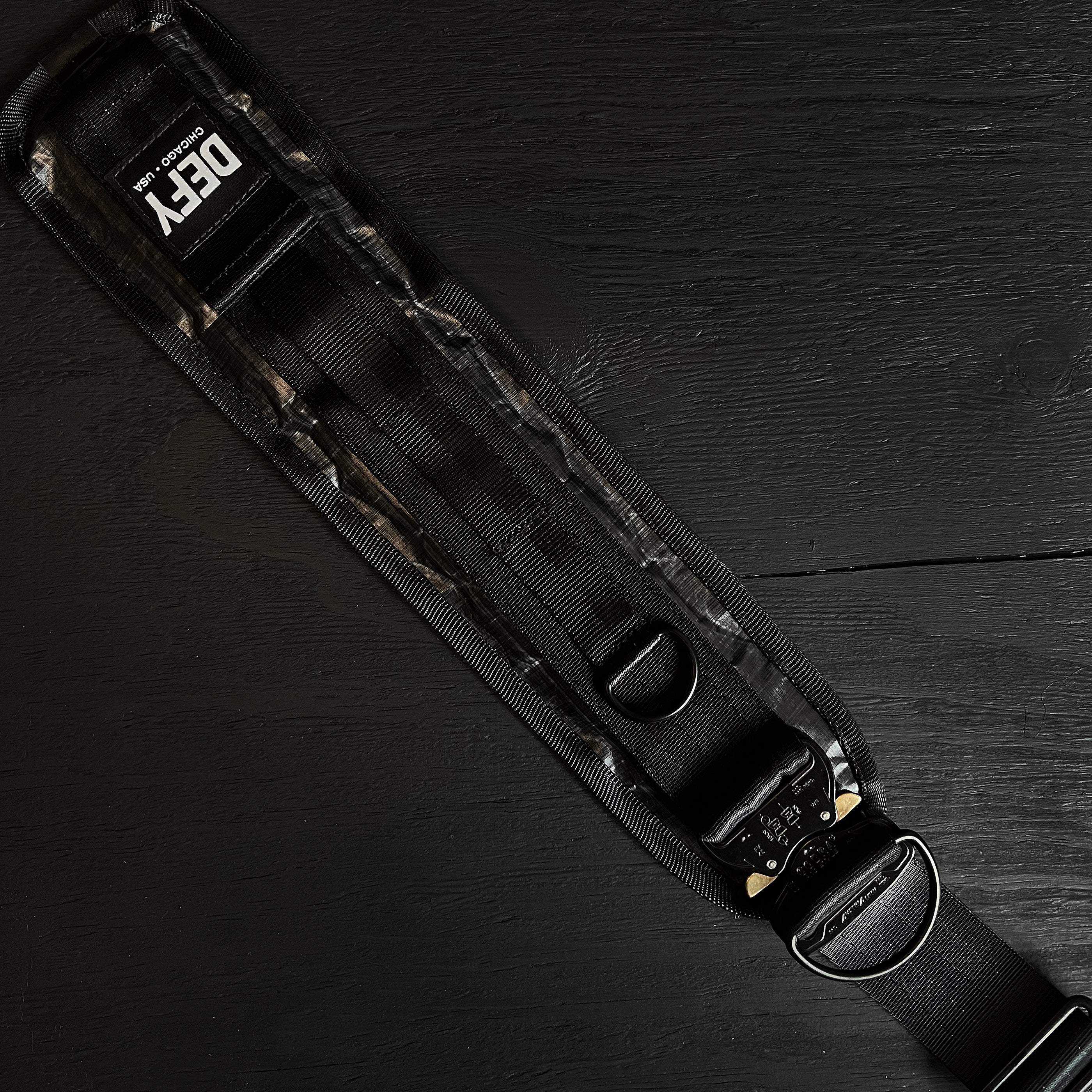 The Ultimate Crossbody Strap Black Dyneema® x Closed-Cell Foam Padding x AustriAlpin® Cobra Buckle / Ships in 2-3 Weeks - Image 2